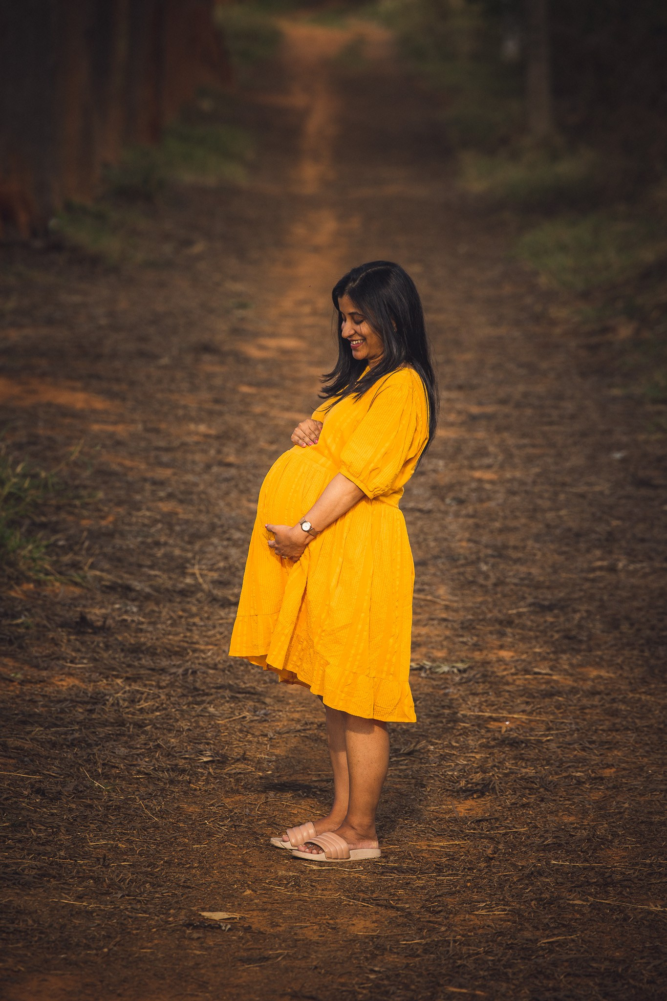 Anusha maternity portraits | Bangalore, India