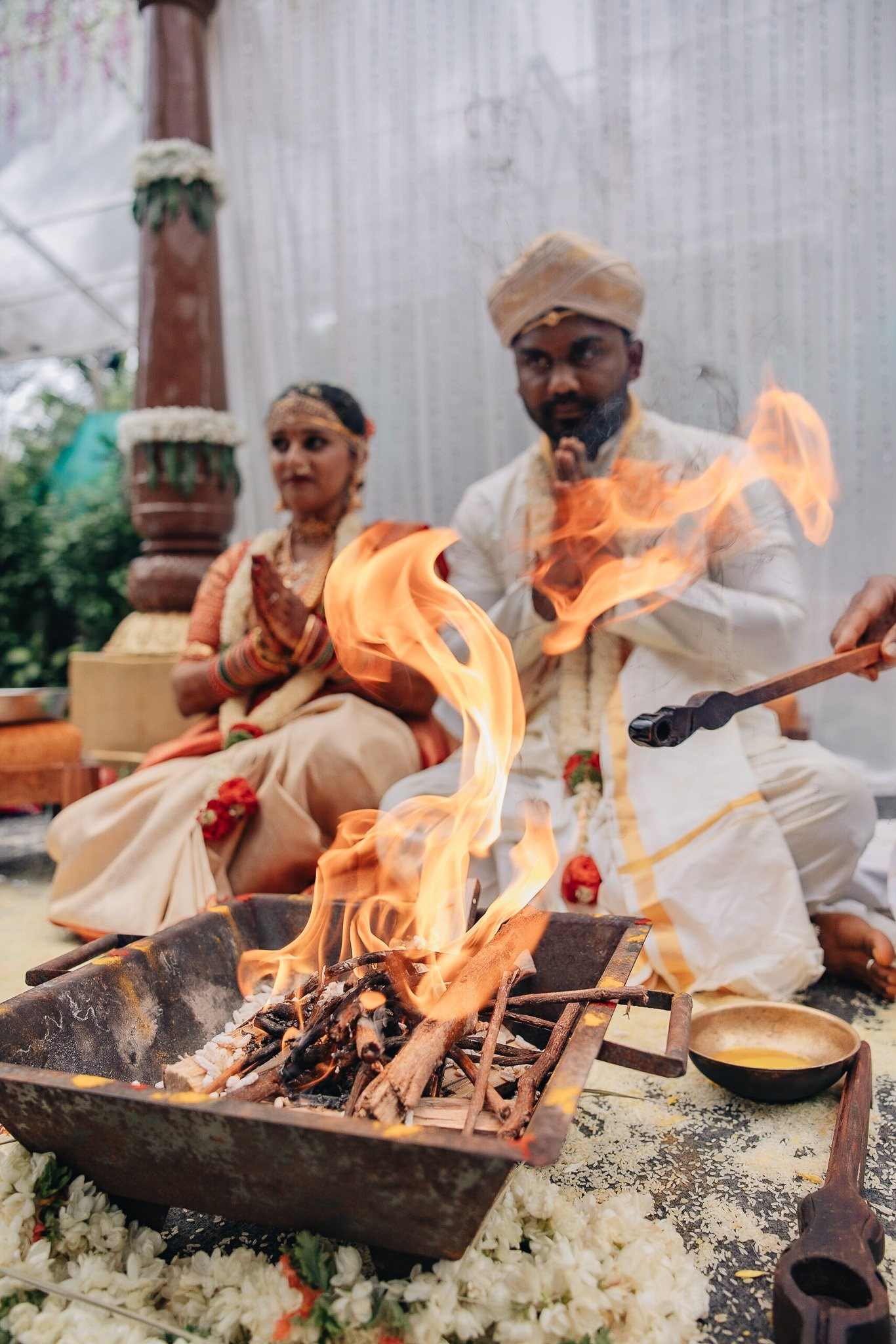 Traditional Telugu Wedding Photography Bangalore | Le Roma Gardenia