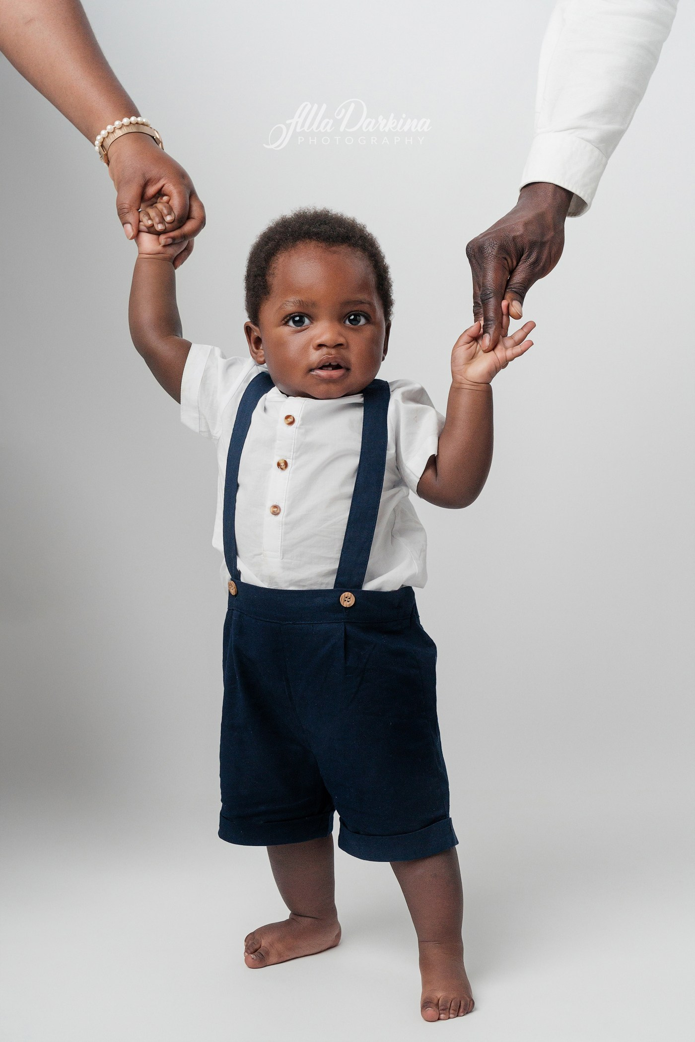 One year baby studio session. Newborn and family photographer. Hills District. Sydney