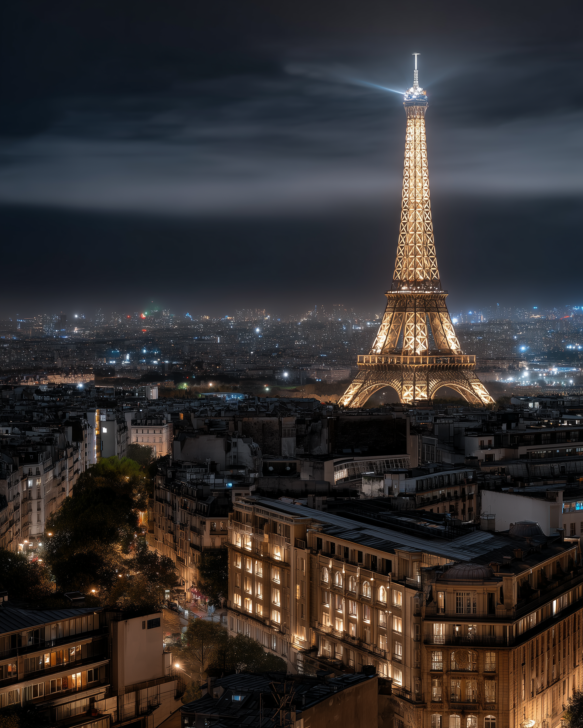 Night Photography in Paris: The Ultimate Luxury Experience for Couples & Proposals. Photographe à Paris