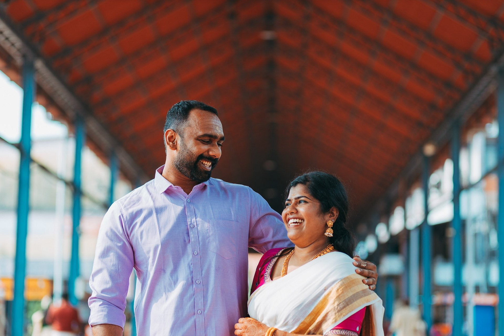 Engagement & Pre-Wedding Portraits in Thrissur, Kerala | ONEIRO