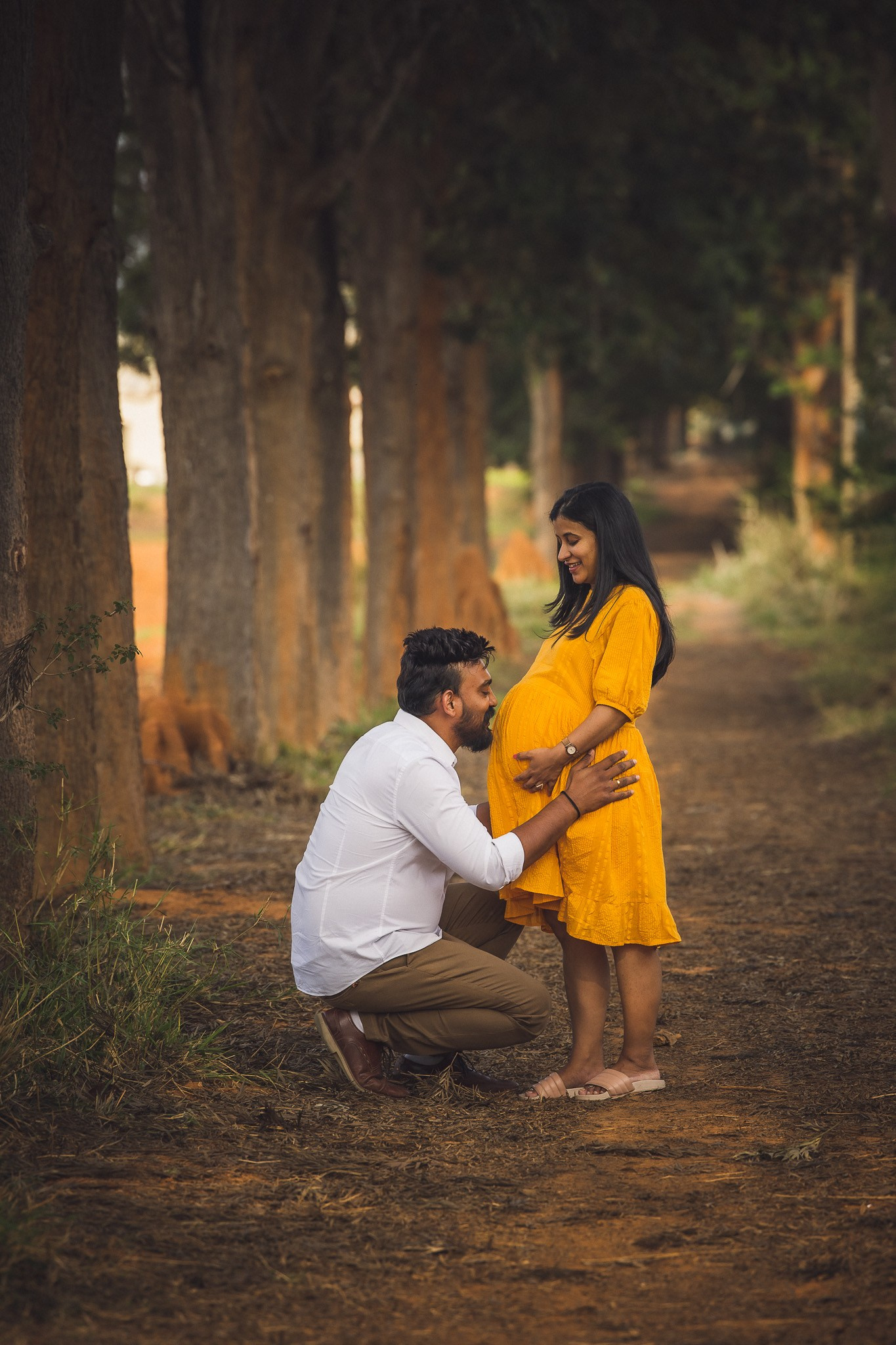 Anusha maternity portraits | Bangalore, India
