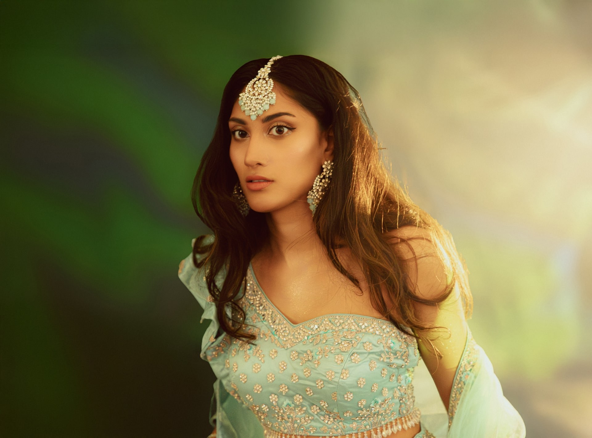 Dream Portrait in Traditional Indian Attire — Studio Photoshoot in Rotterdam. Romantic & Soulful Photography by Natalia Olhova in Rotterdam