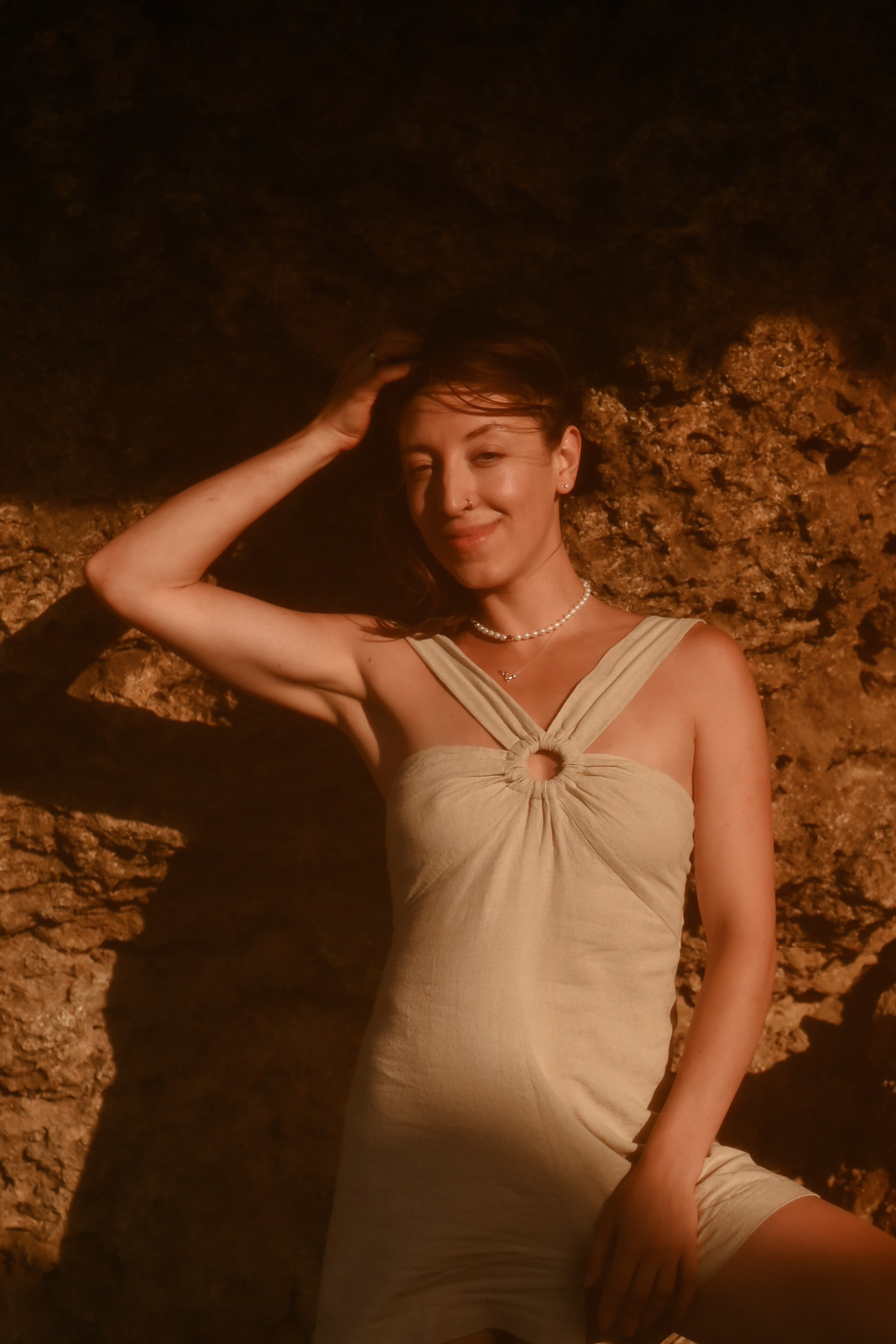 Female portrait photoshoot Rhodes. Photographer in Rhodes Island