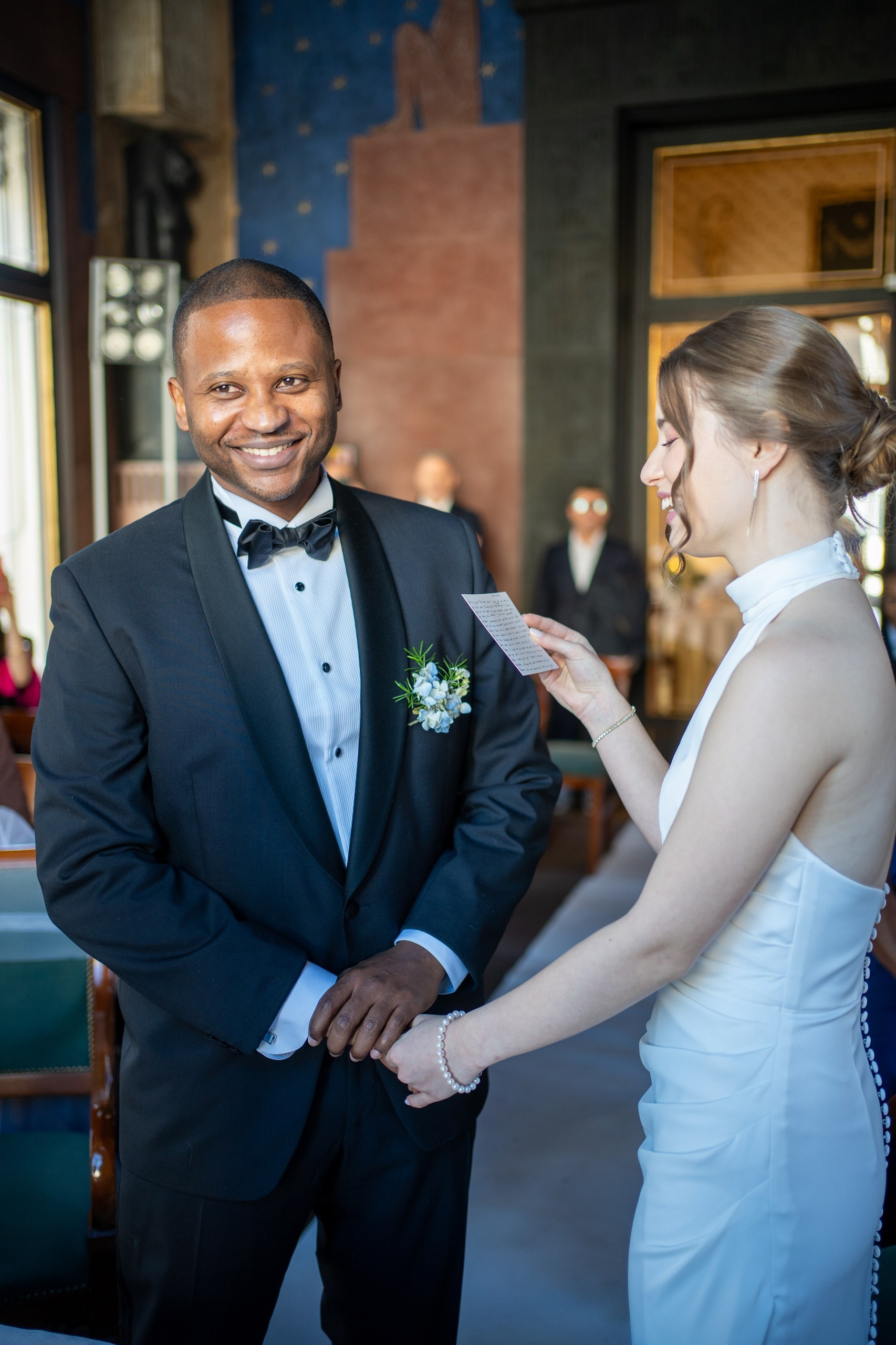 Wedding at Caffè Pedrocchi, Padua. El Velo Blanco I Wedding Photographers