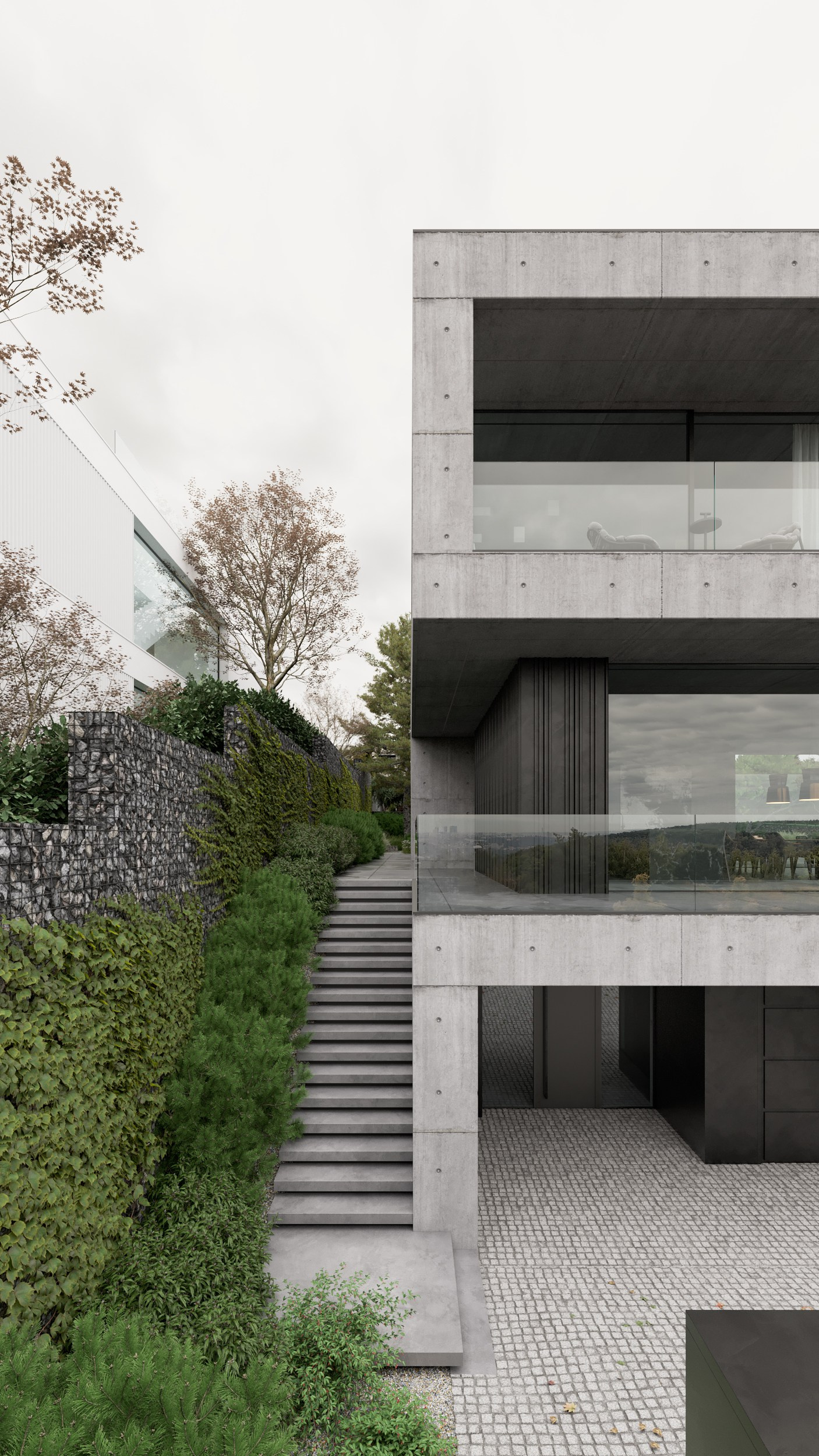 Zahrada — vila Chuchle 1. Filipenka Architects