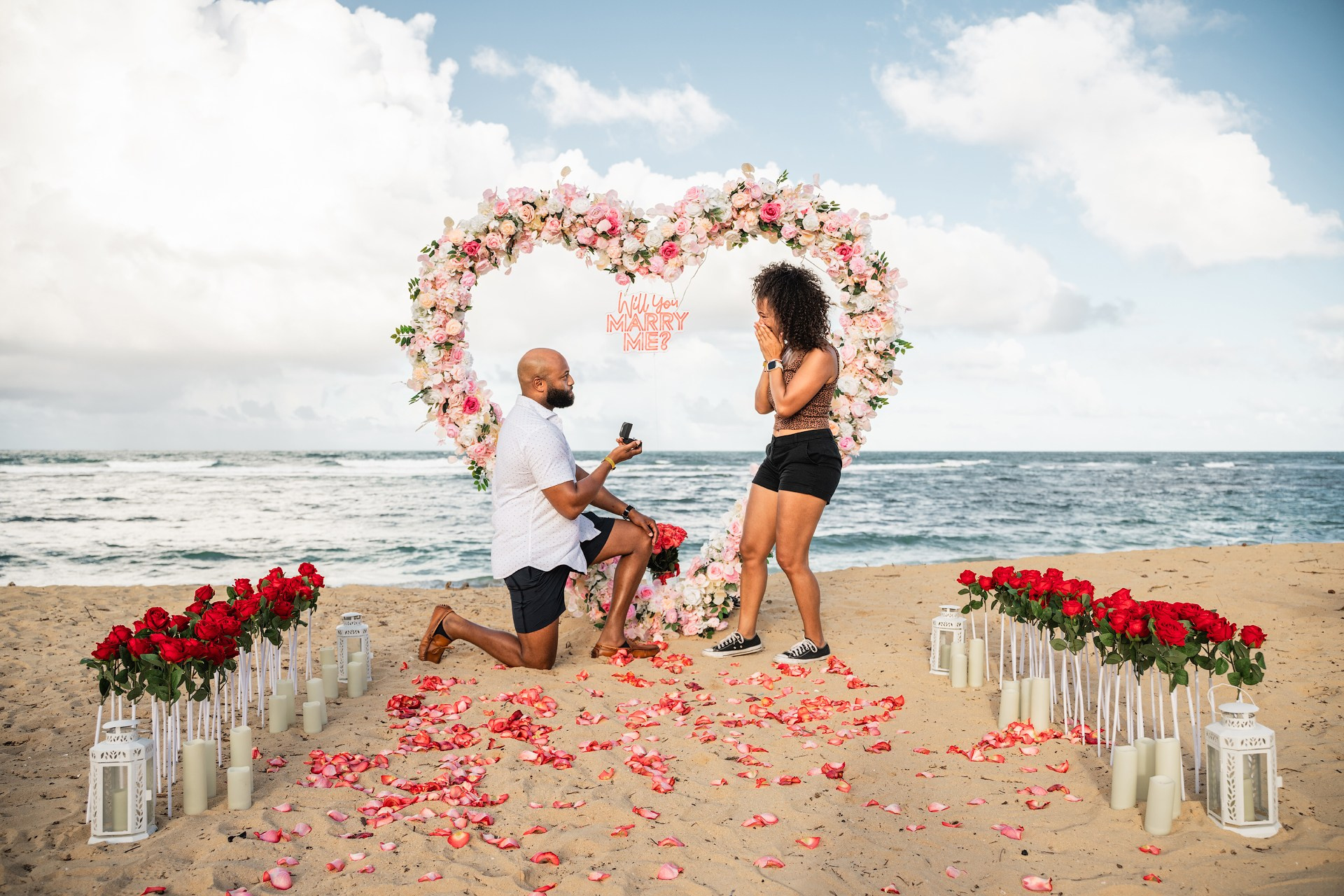 Pedidos de Casamento em Punta Cana | Pacotes Românticos na Praia. Fotógrafo de Casamento e Pedido de Casamento em Punta Cana — Mikhail Chernov