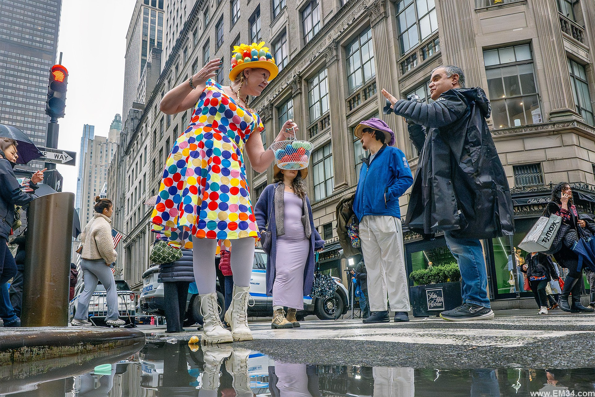 Easter Sunday in New York: strange outfits, passing faces, and moments in between. Emin Kuliyev — Award-Winning Wedding Photojournalist NYC & USA | Best Wedding Photographer Known for Candid, Timeless Moments