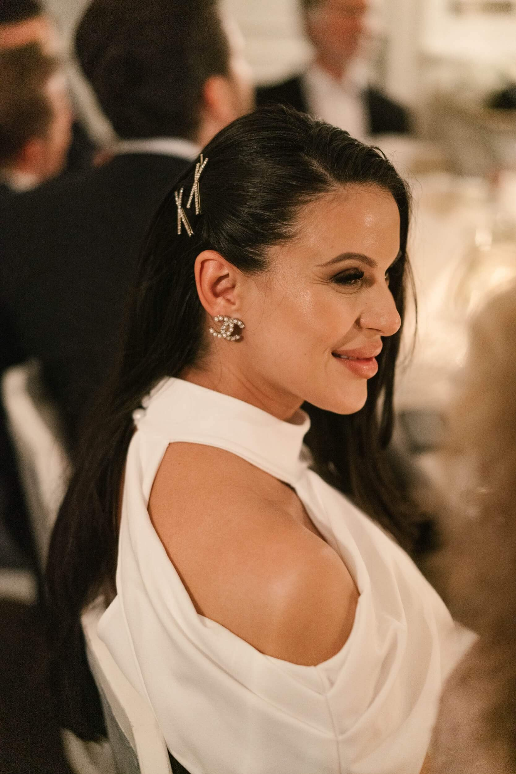 Bridal portrait during reception at Käfer Stammhaus Munich