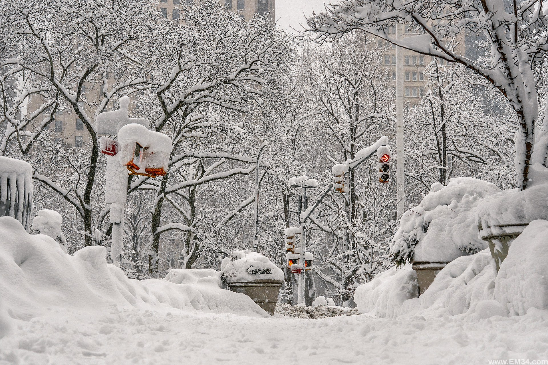 Blizzard in Manhattan, New York — two days ago. After 25 years here I braved the freezing storm to capture fairy-tale snow at iconic spots. Emin Kuliyev — Award-Winning Wedding Photojournalist NYC & USA | Best Wedding Photographer Known for Candid, Timeless Moments