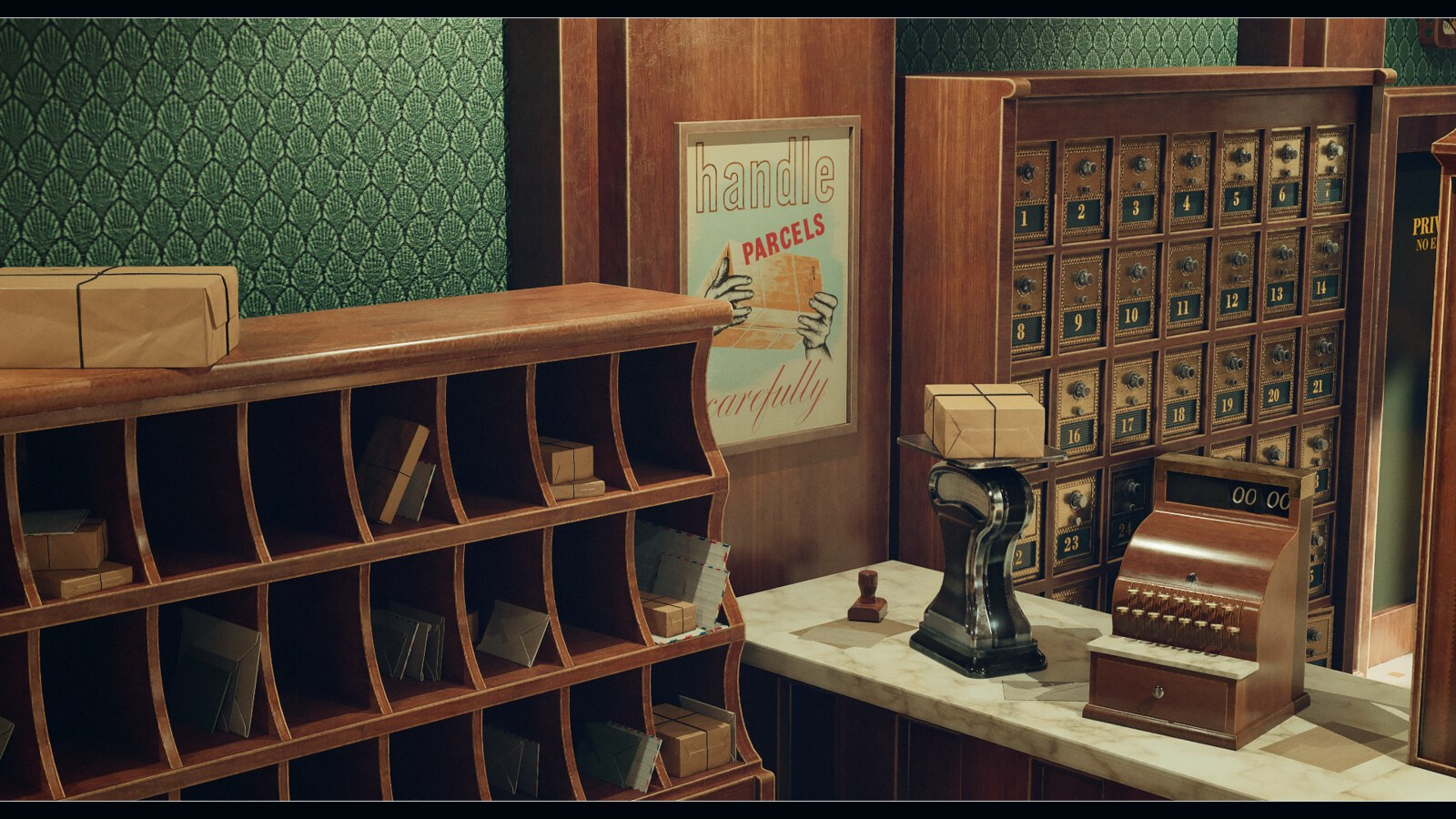 Francesco Mazzega I Post Office UE5. Francesco Mazzega - 3D Generalist