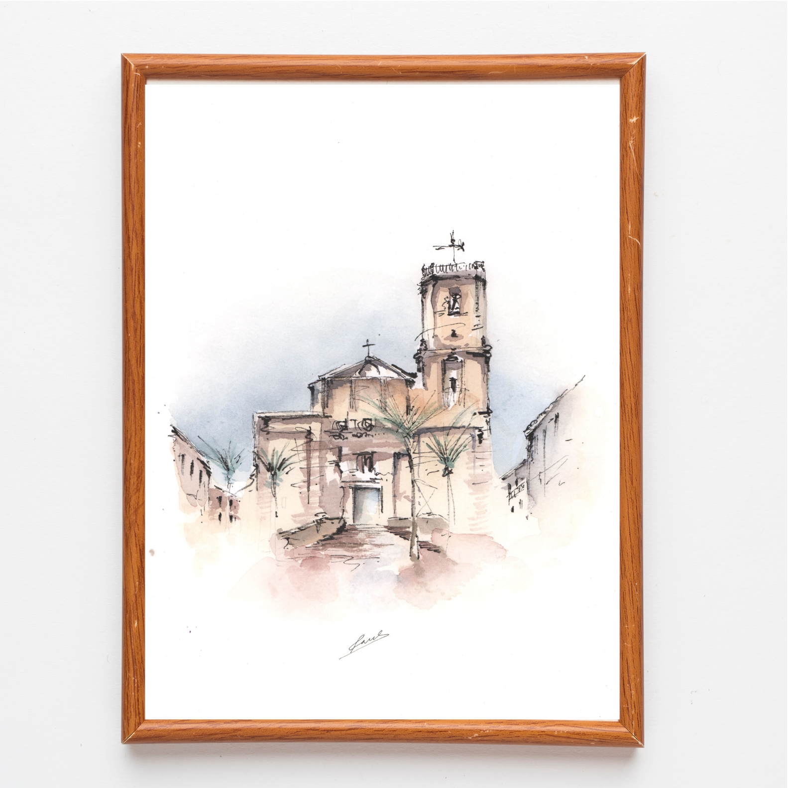 Raúl Devesa pintor. Associaciò cultural La Granja Alcoy España