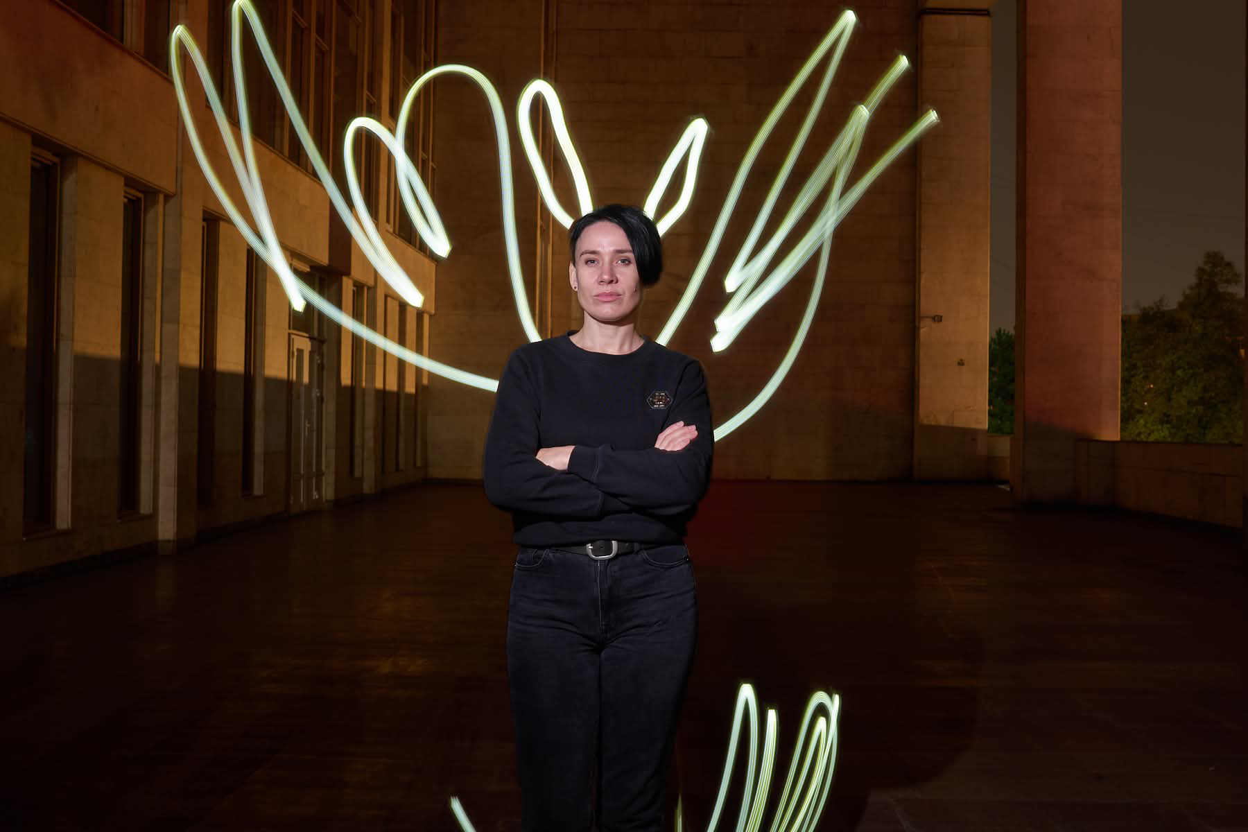 Выпускной экзамен первой ступени. Группа № 69. Școala de fotografie lui Roman Ribaliov. Orașul Chișinău, Moldova