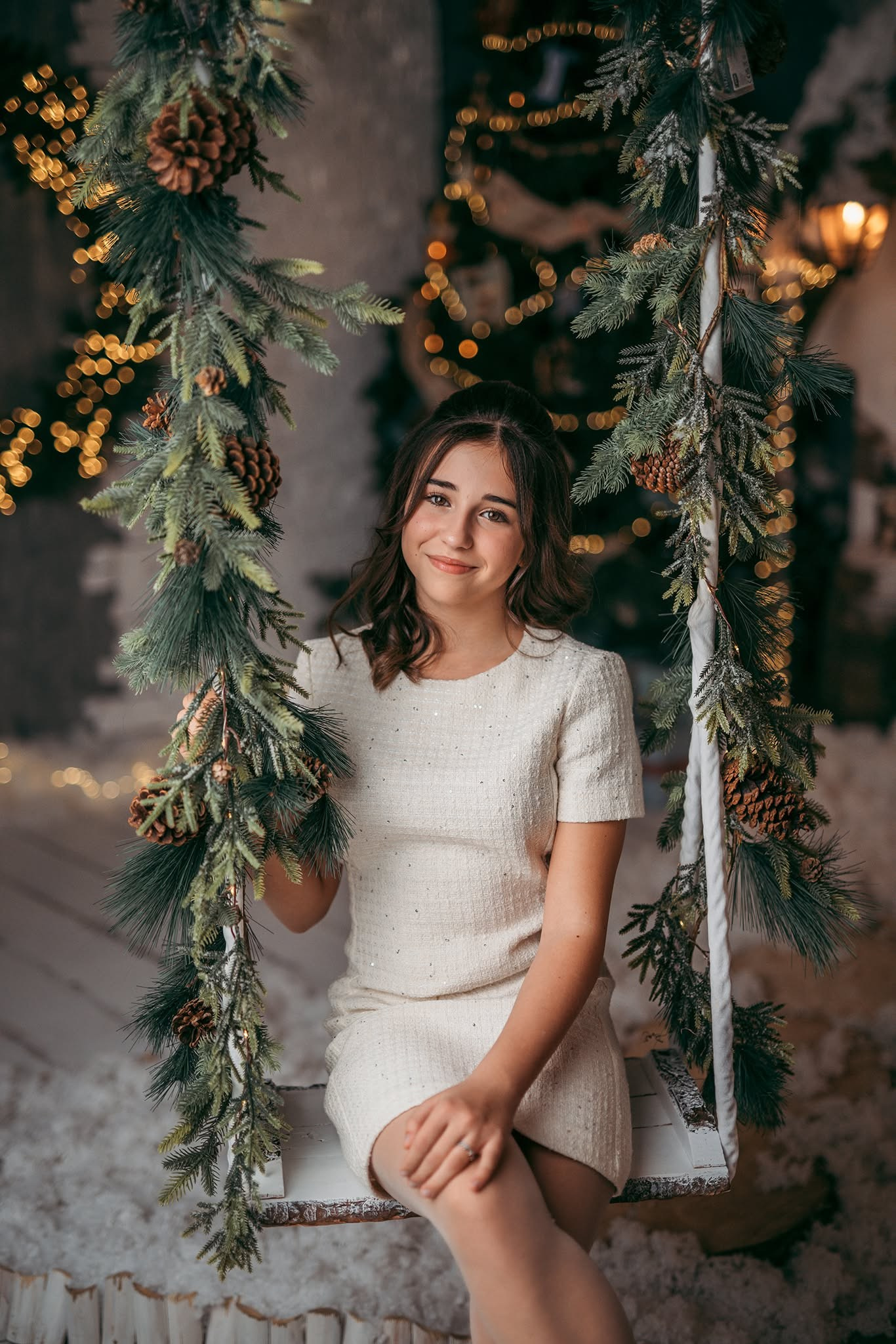 Ședinte foto Crăciun. Alina Leșan — Fotografie de nou născut, maternitate și familie