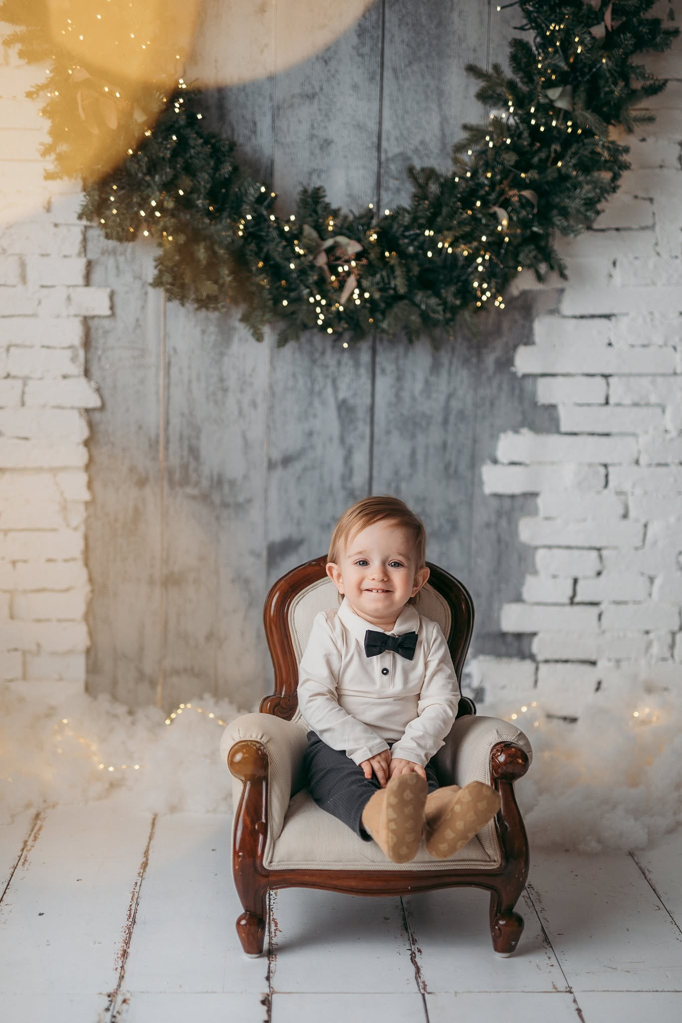 Ședinte foto Crăciun. Alina Leșan — Fotografie de nou născut, maternitate și familie