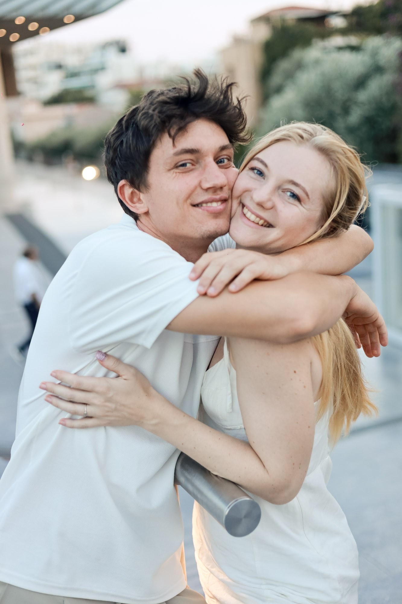 Sunset Couple Photoshoot near the Acropolis, Athens