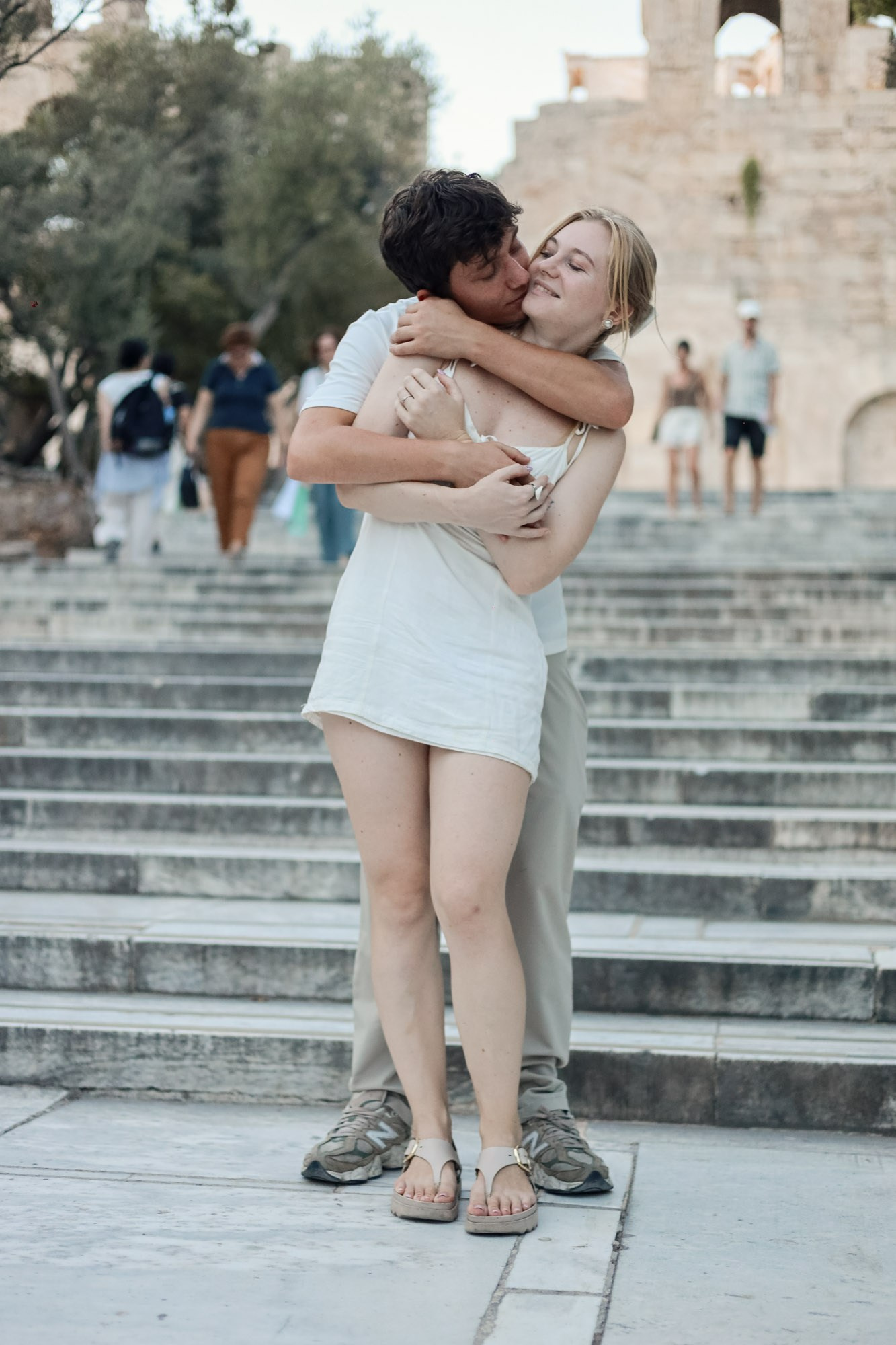Sunset Couple Photoshoot near the Acropolis, Athens