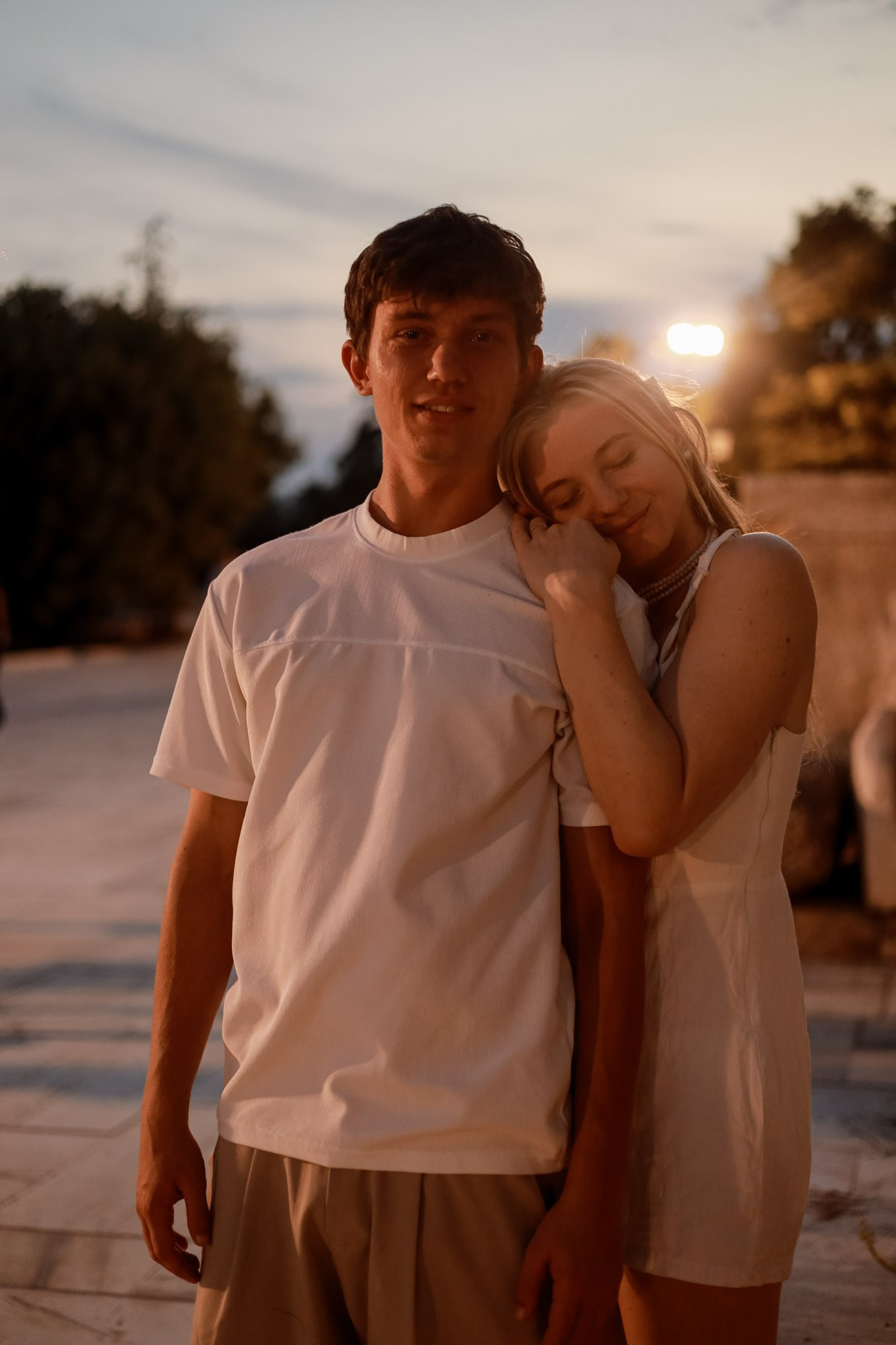 Sunset Couple Photoshoot near the Acropolis, Athens