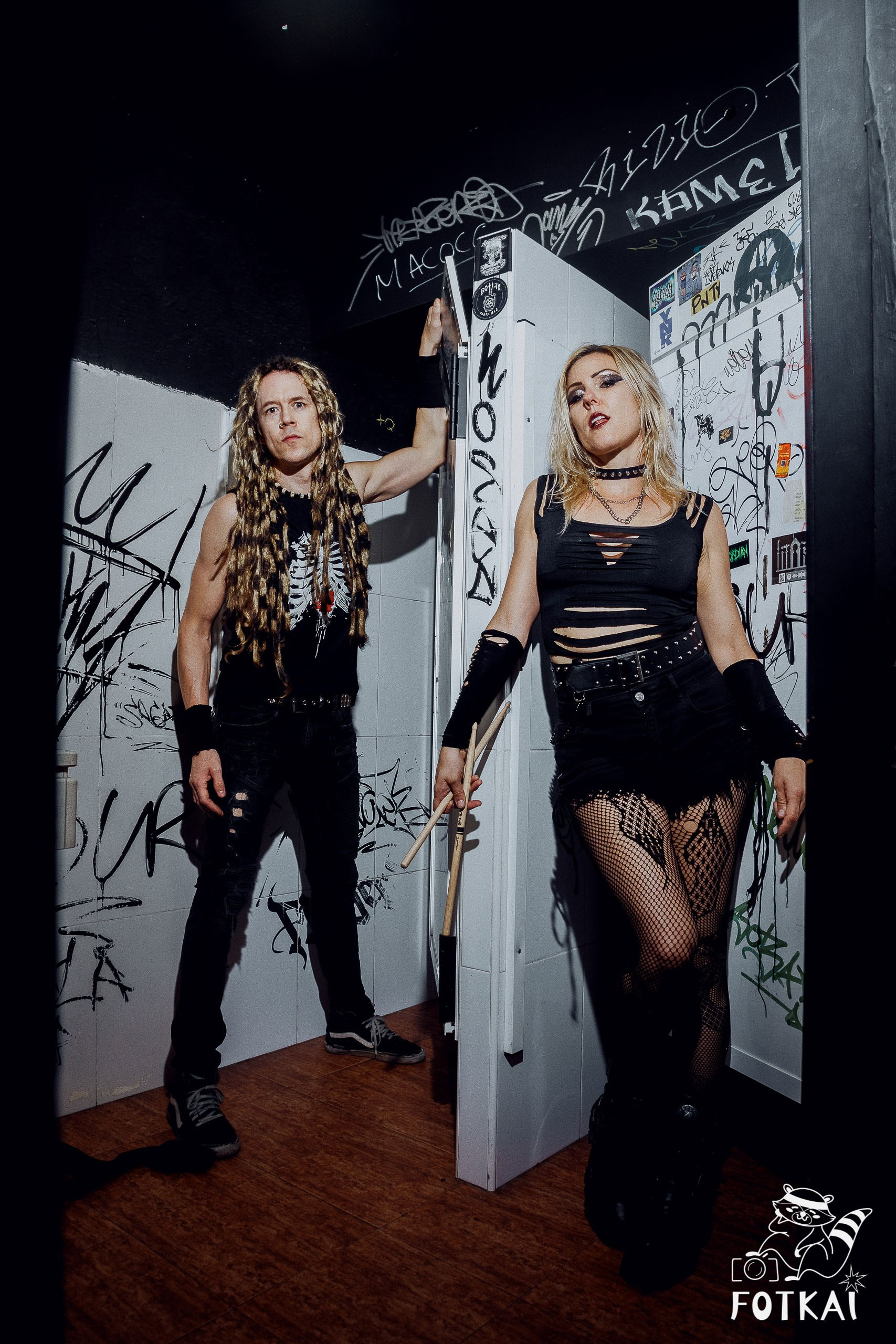 KrashKarma: cuando dos se convierten en la bestia del metal | FOTKAI