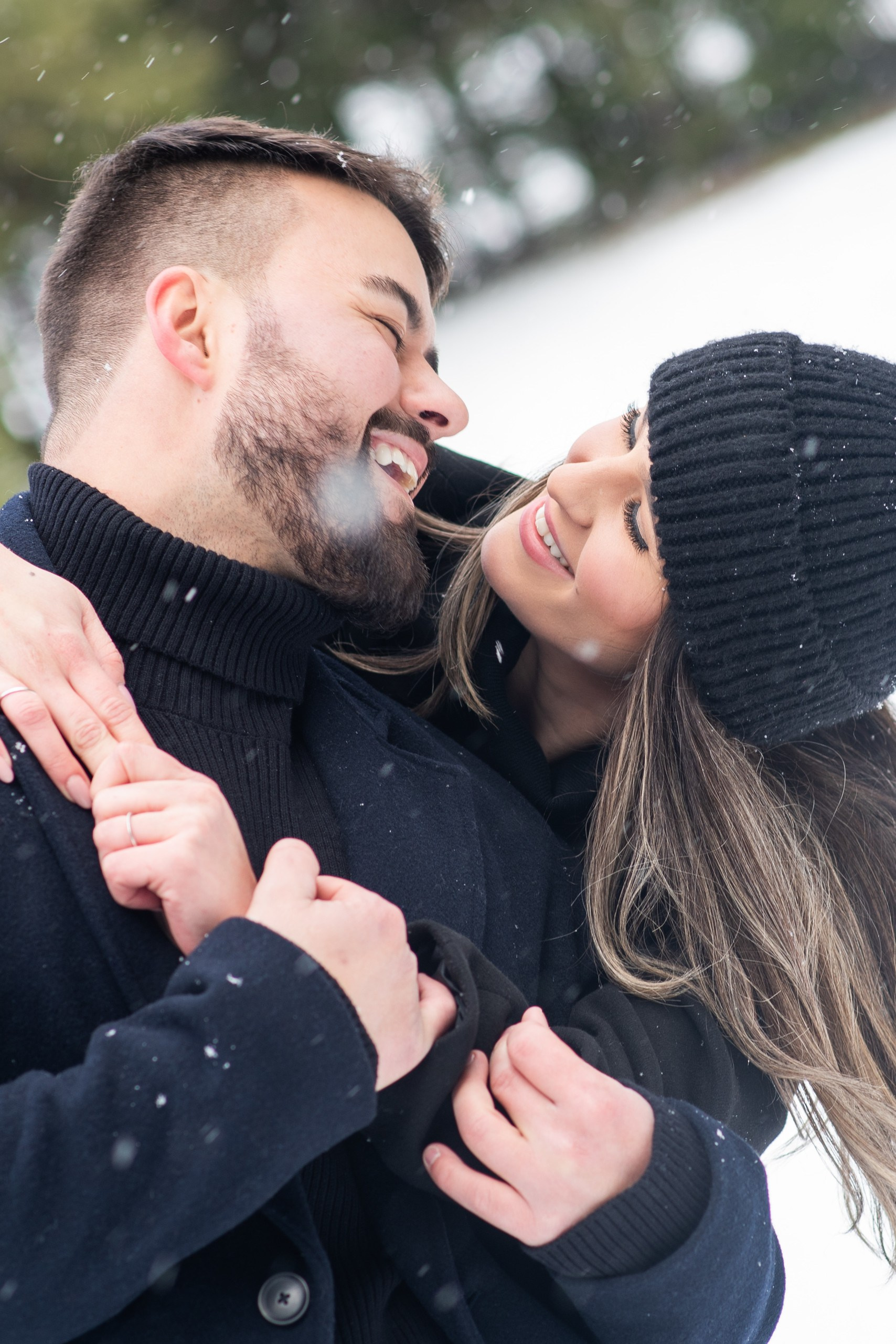 A Love Story in the Snow: Photo Shoot and Surprise Proposal. Wedding photographer in Orlando, Boston & New York Anderson Marques