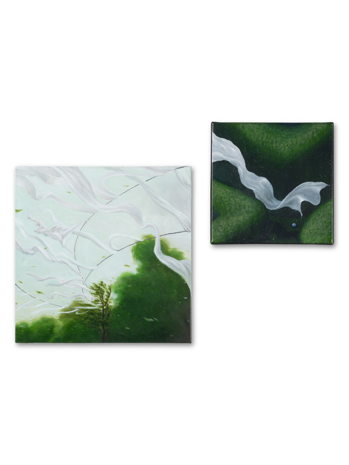 Fragments suspendus.2025. Yujoo HONG