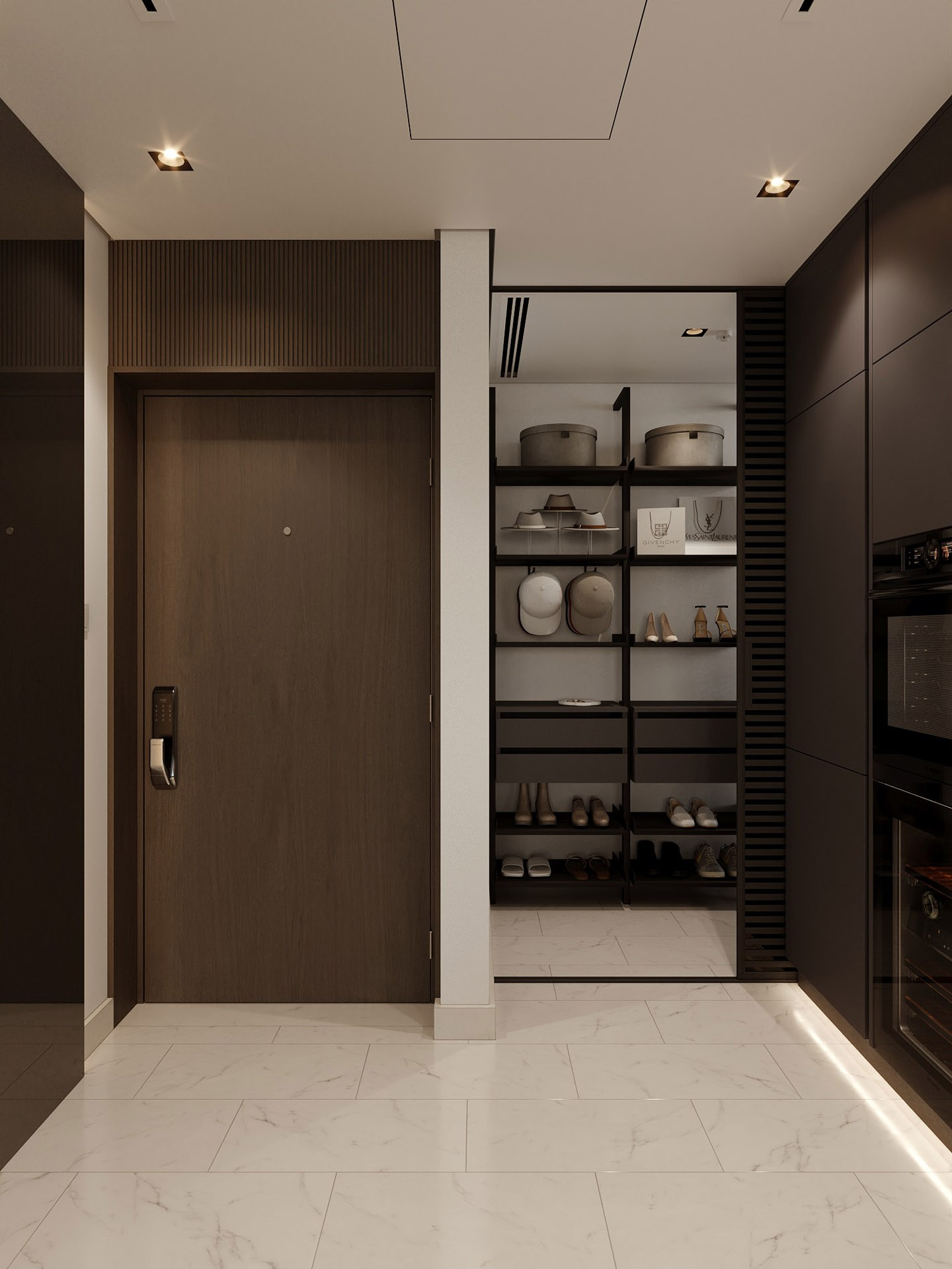 APARTMENT ON PALM JUMEIRAH IN DUBAI. Дизайн интерьера и 3D-визуализация | AB Design Buro