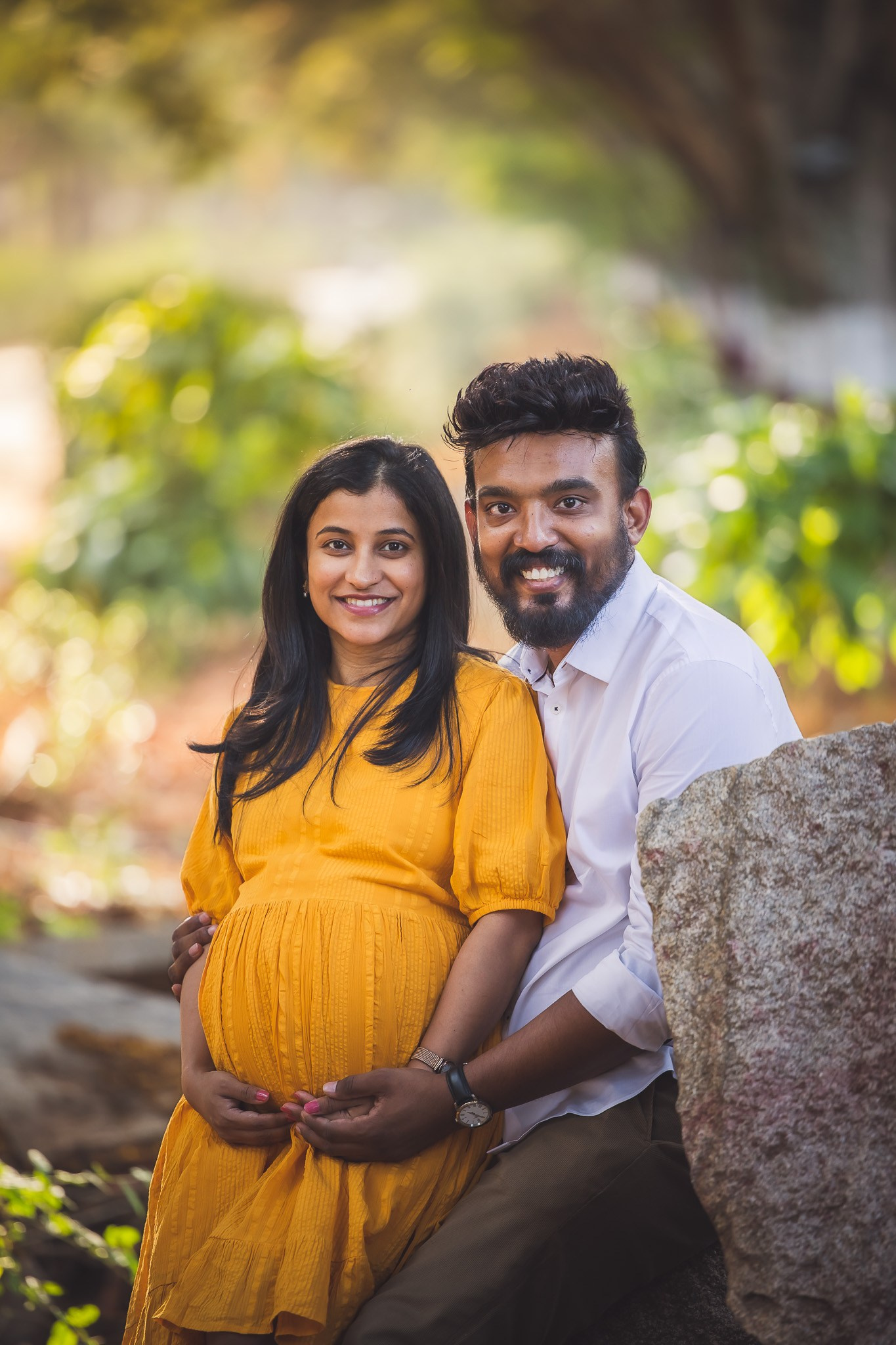 Anusha maternity portraits | Bangalore, India