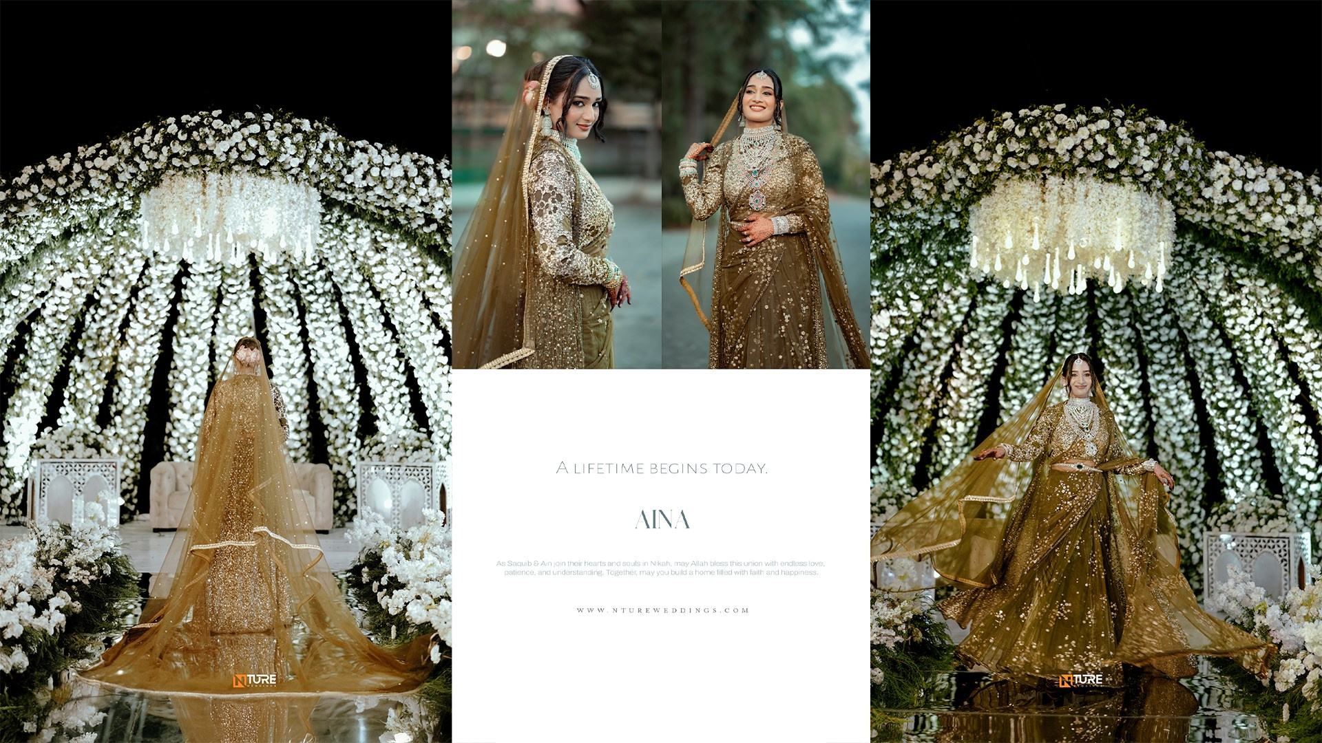 SAQUIB & AINA. NTURE WEDDING