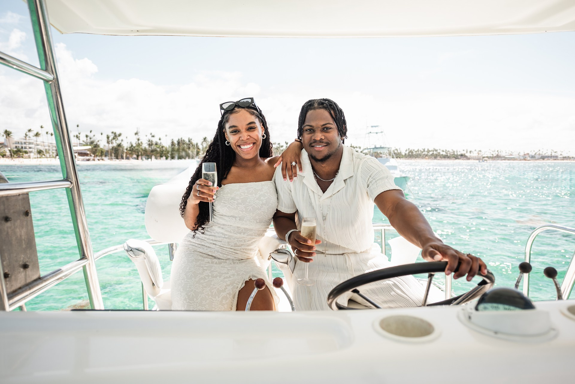 Pedidos de Casamento em Punta Cana | Pacotes Românticos na Praia. Fotógrafo de Casamento e Pedido de Casamento em Punta Cana — Mikhail Chernov