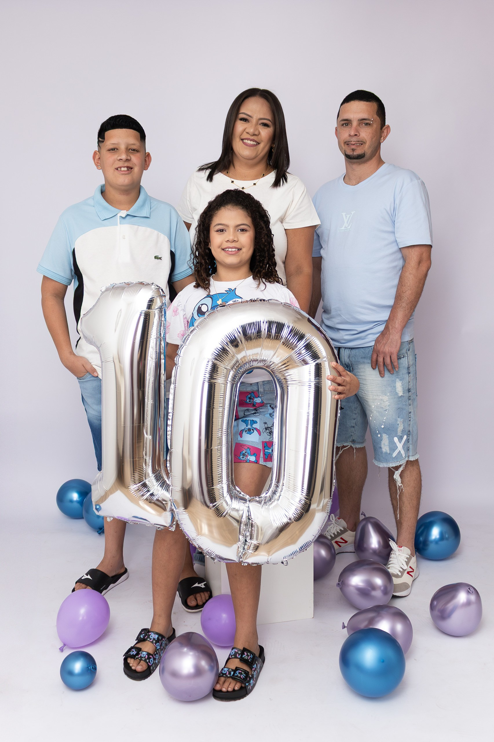 Ensaio de aniversário infantil
