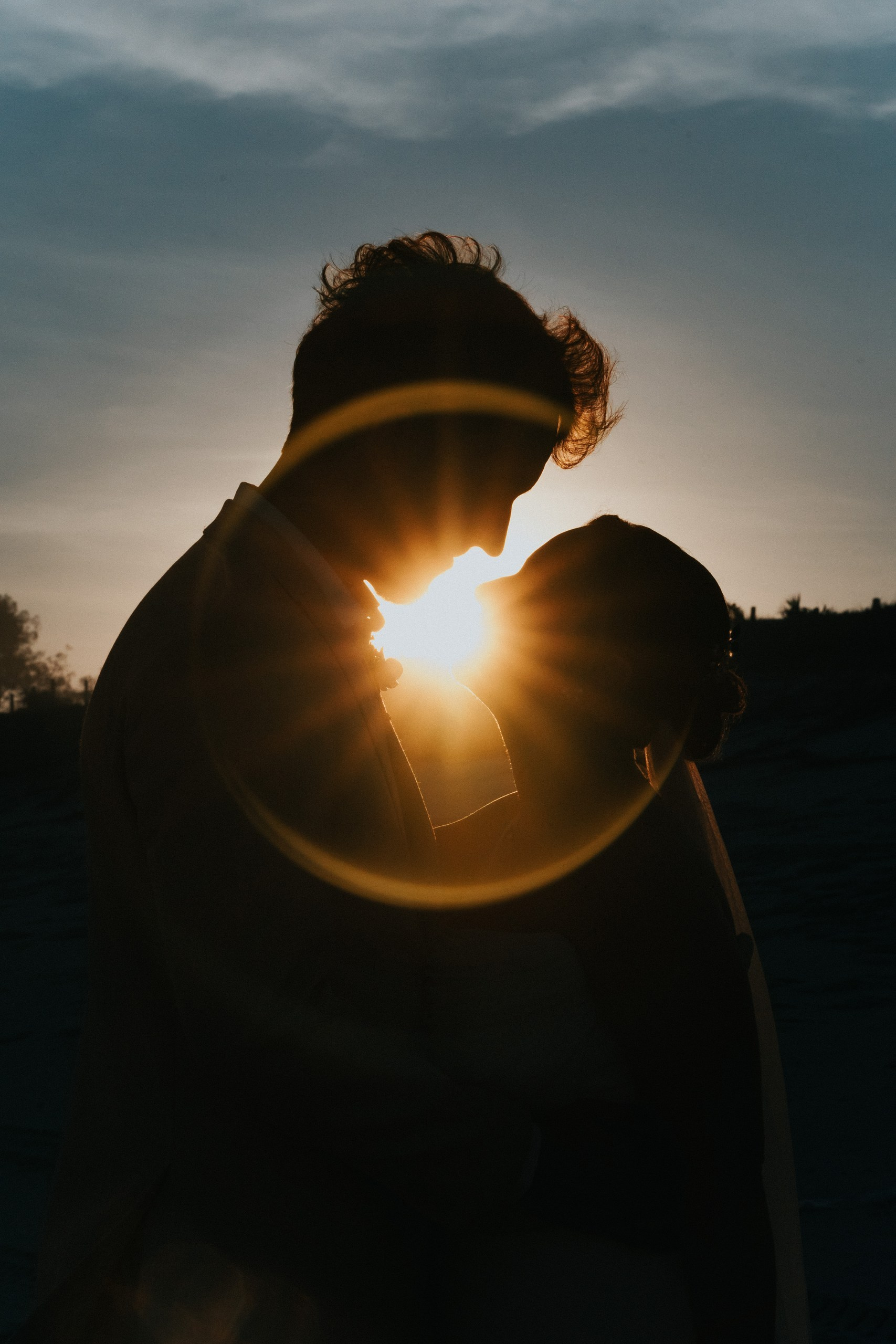 Ensaio de casal no por do sol no Rio de Janeiro