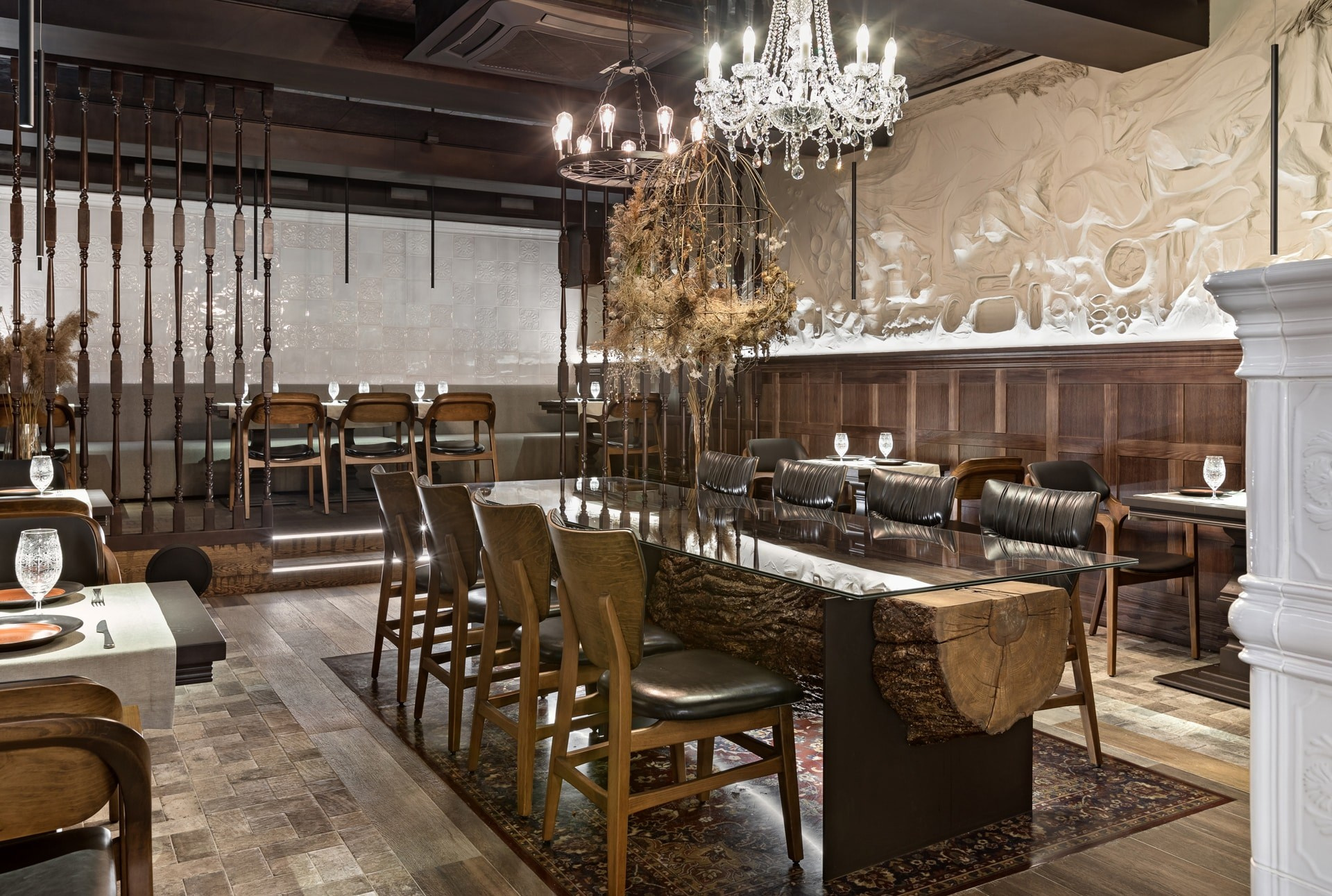 БУЛЬБАШЫ РЕСТОРАН. Дизайн интерьера и 3D-визуализация | AB Design Buro