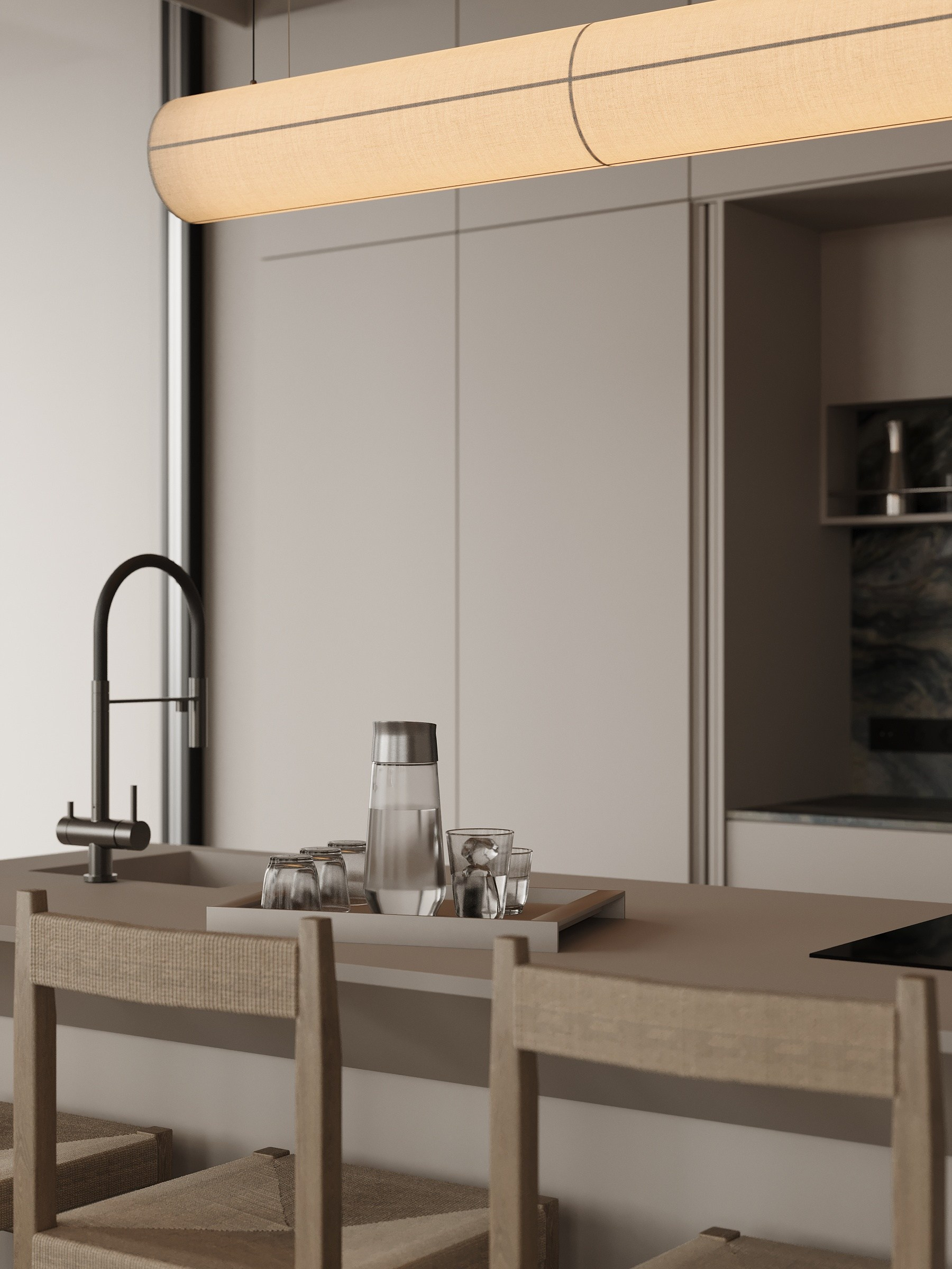 Flat in Eurovea Tower. LOLEYLO.INTERIORS
