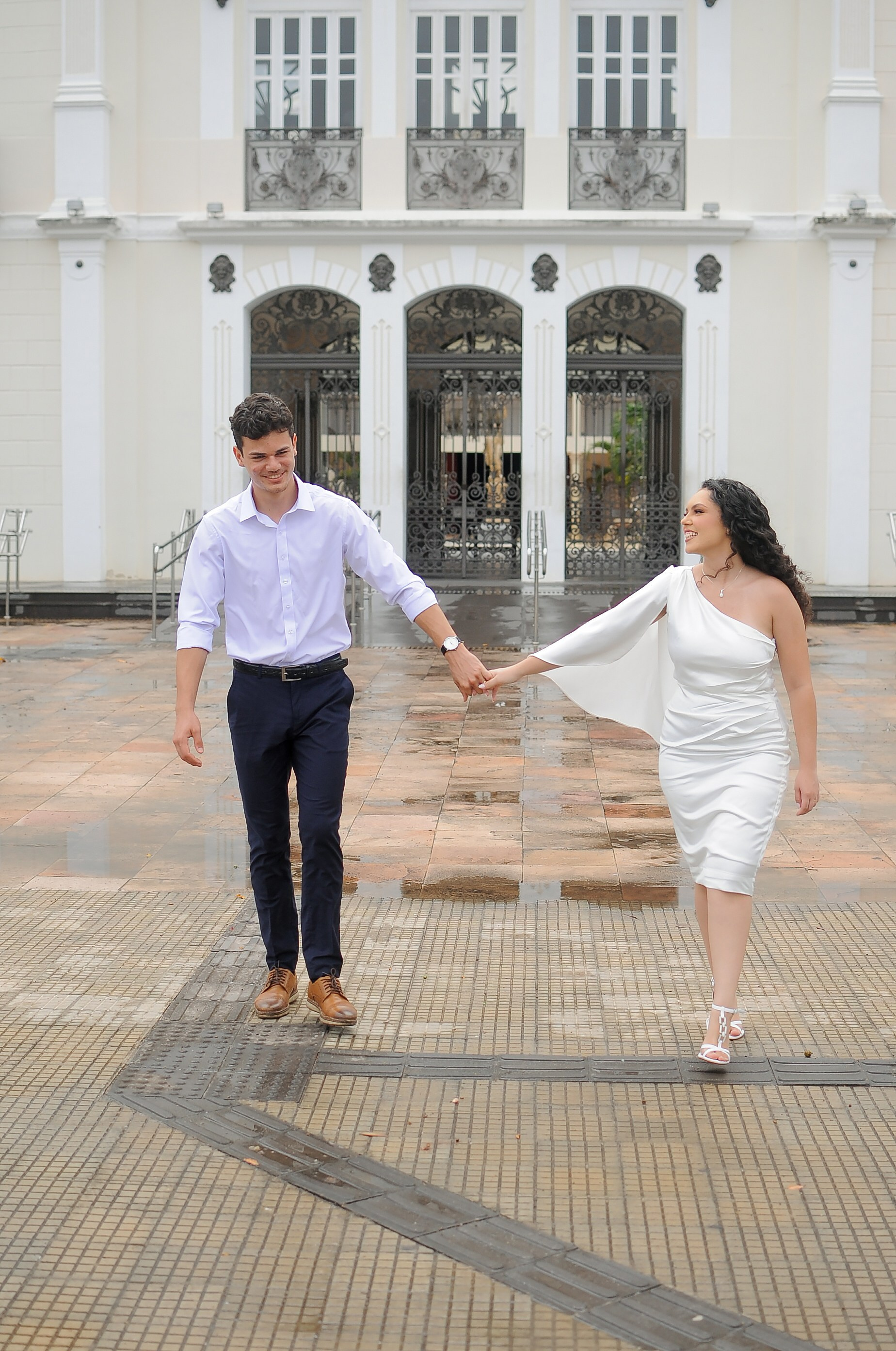 Ensaio Sulamita e João | Teatro Alberto Maranhão. Haziel Ribeiro Fotógrafo de Casamentos em Natal RN