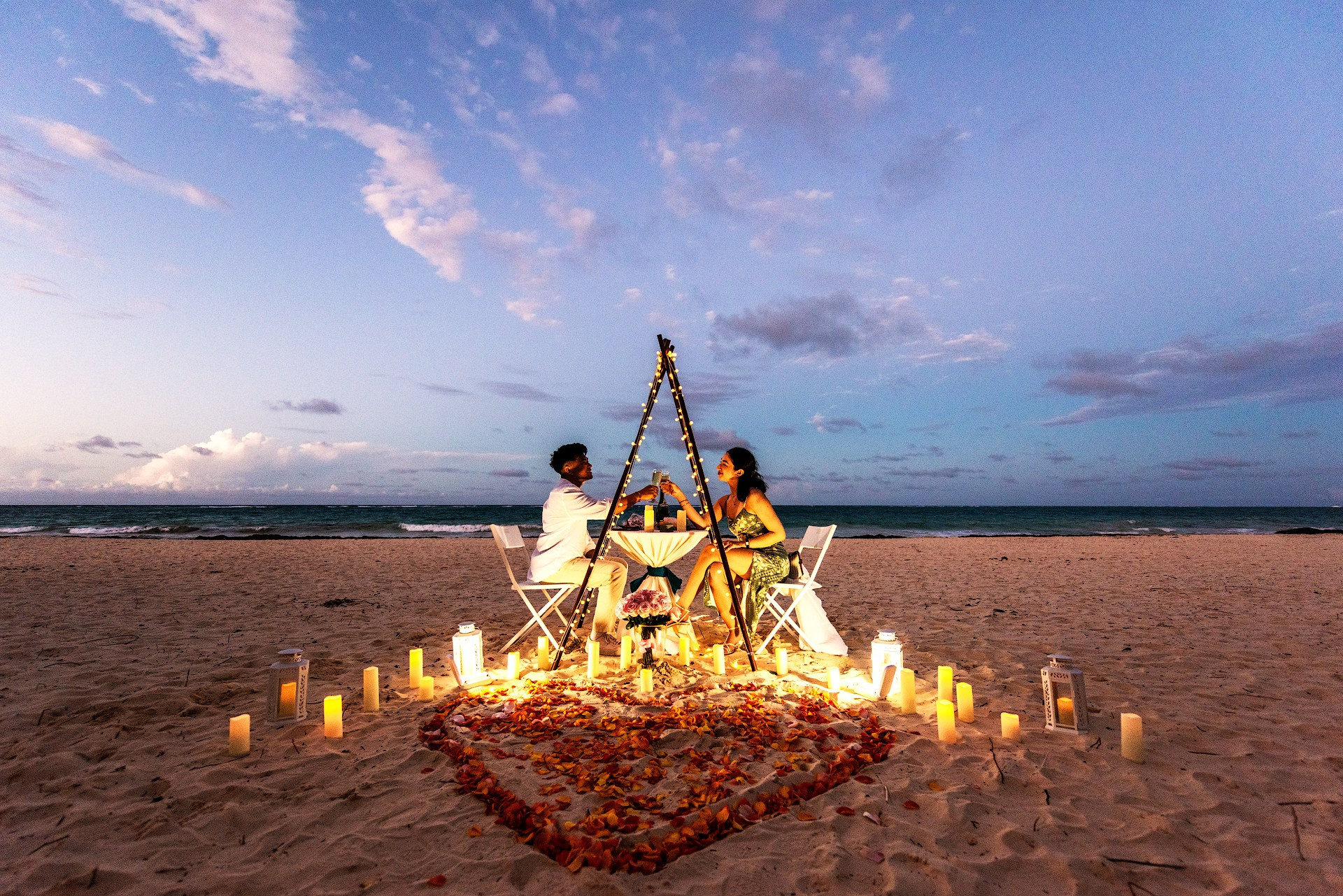Pedidos de Casamento em Punta Cana | Pacotes Românticos na Praia. Fotógrafo de Casamento e Pedido de Casamento em Punta Cana — Mikhail Chernov