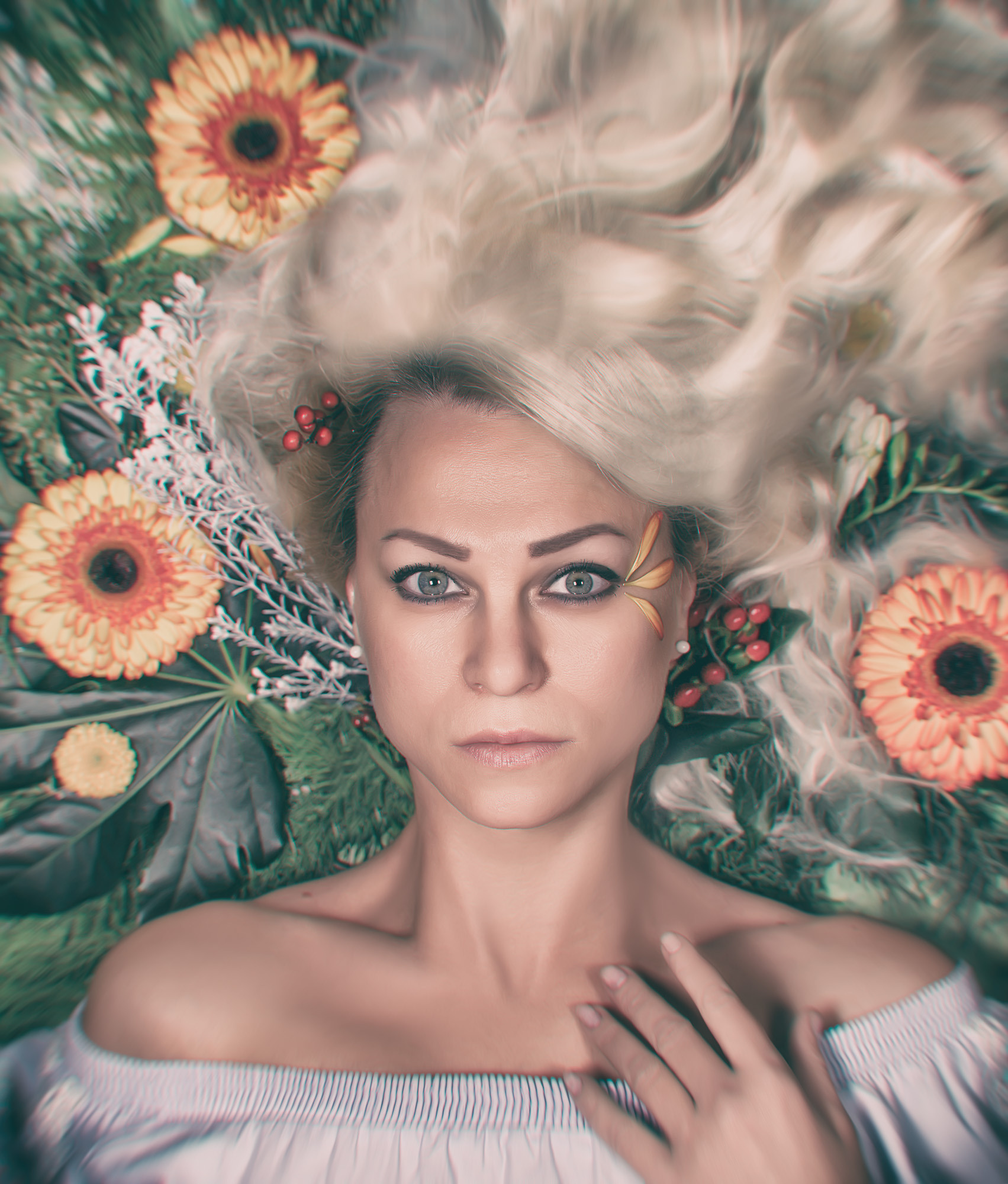 Professionelle Fine Art Portrait , Creatieve fotografie