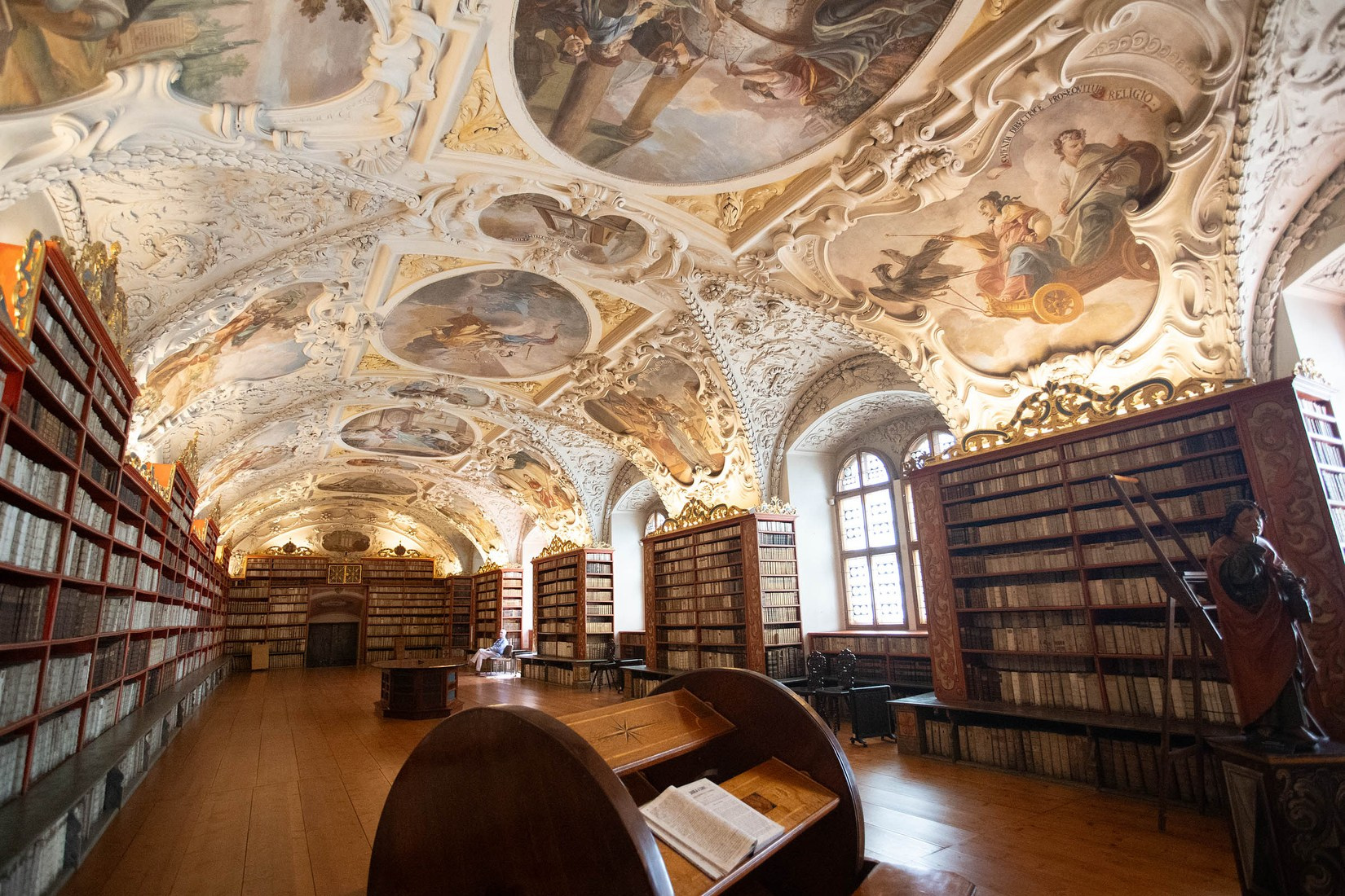Strahov Library Prague Proposal | Surprise Engagement Photos in Prague