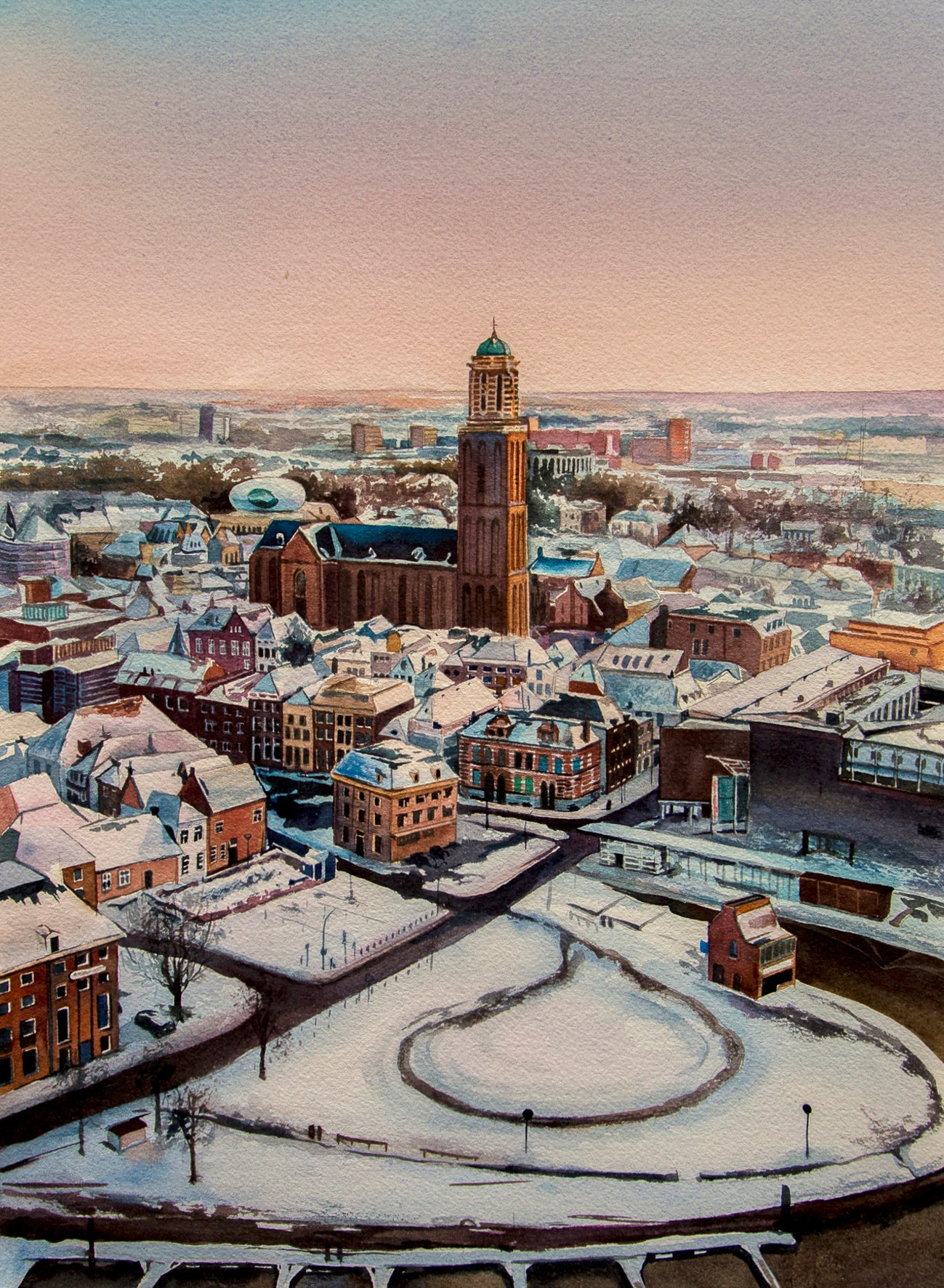 Architectuur. Aljona art - KUNST in Overijsel, Zwolle