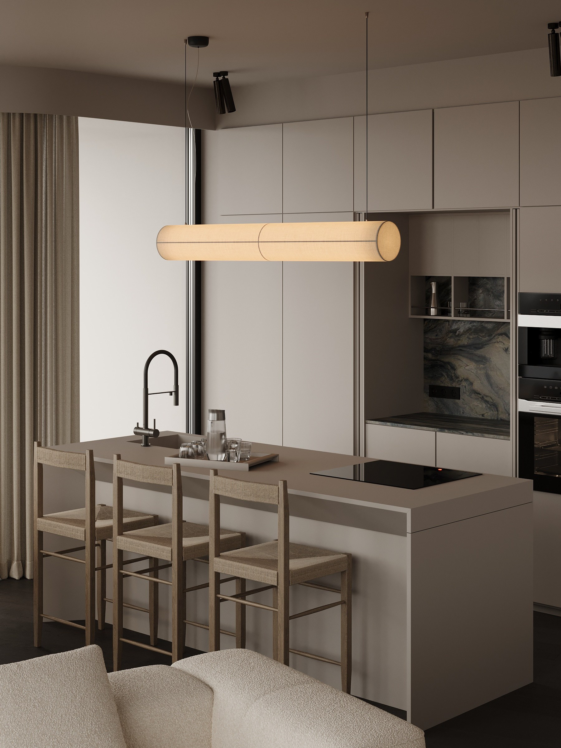 Flat in Eurovea Tower. LOLEYLO.INTERIORS