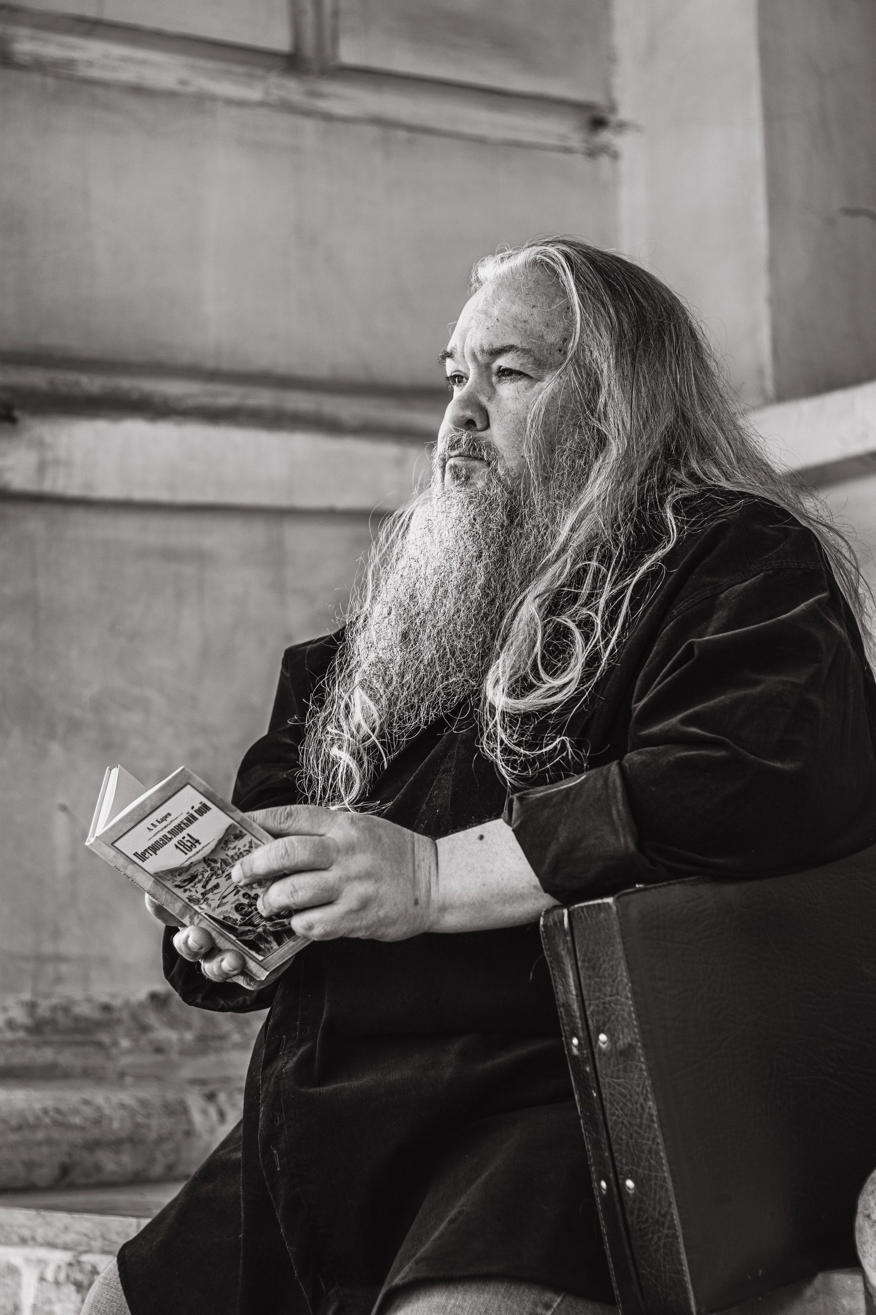 Alexander Karev. Séance photo pour un poète