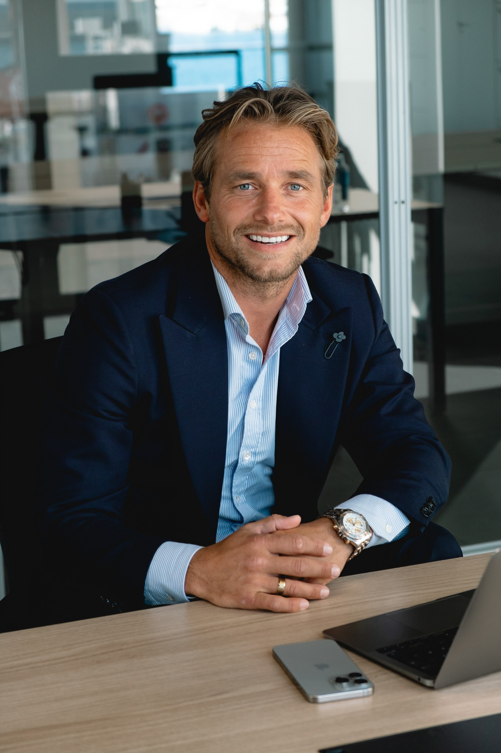 Business content photoshoot in Alicante for Norwegian Capital
