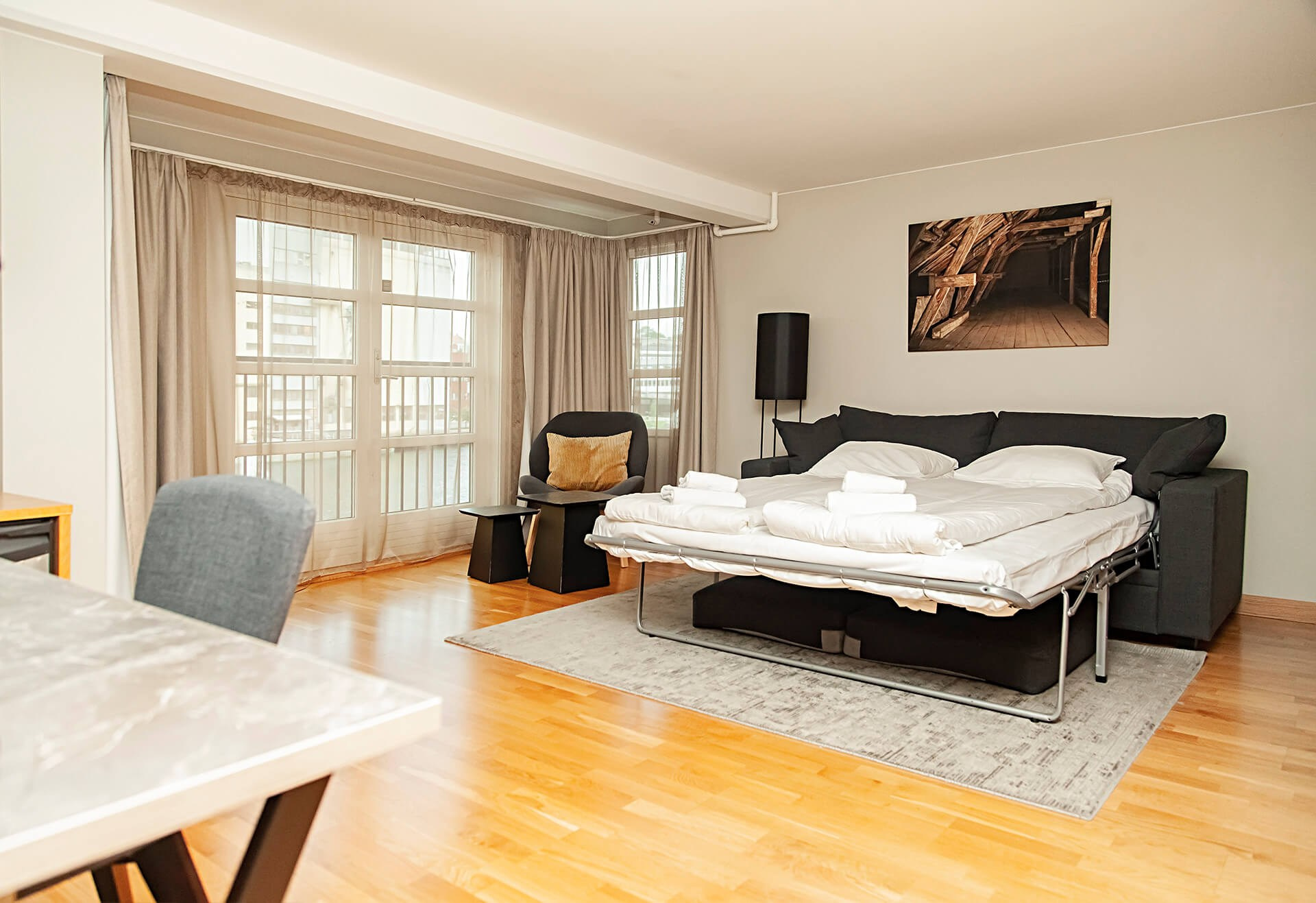 Profesjonel fotografering av hotell bransjen, stort rom