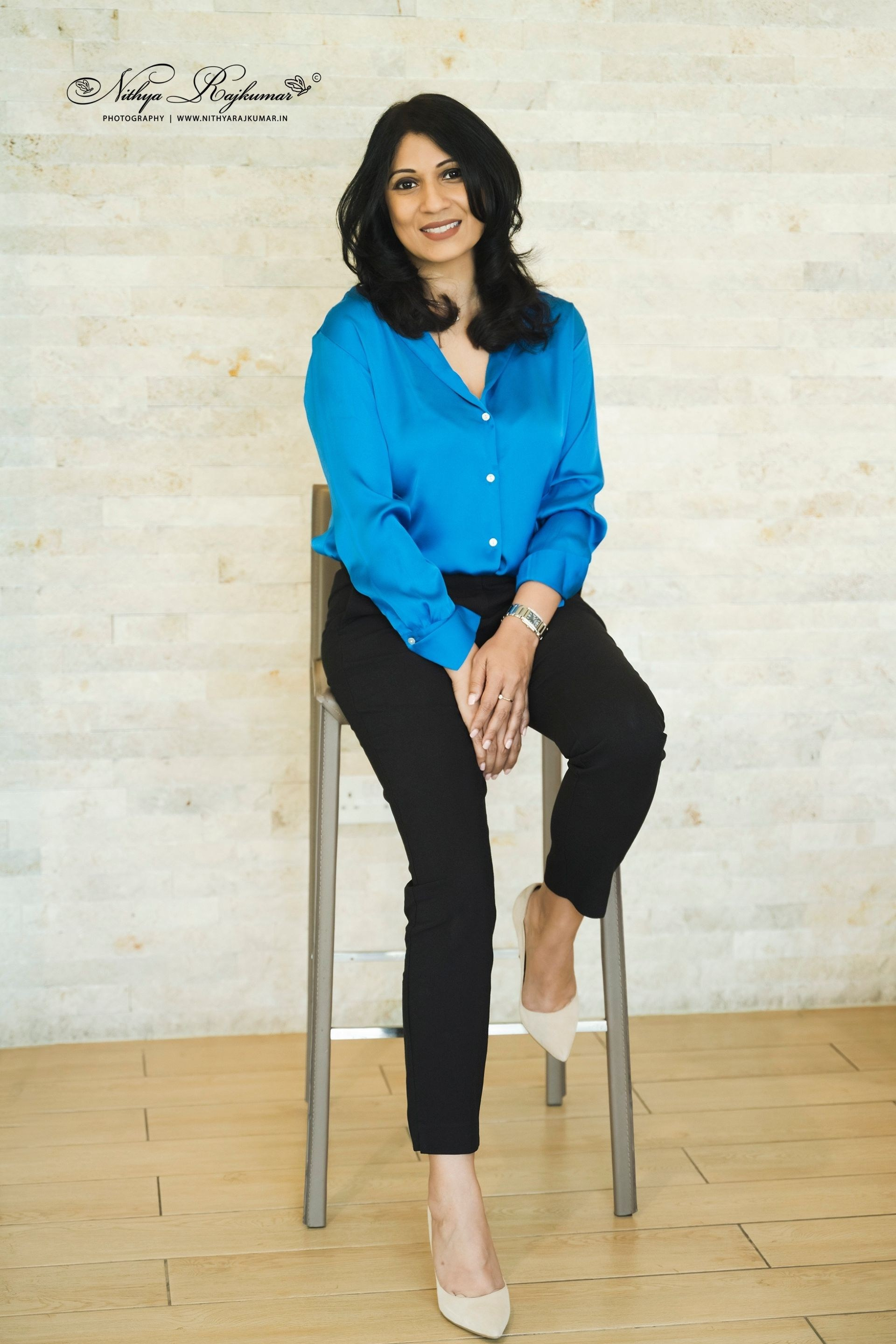 Personal Branding Photography. Nithya Rajkumar Photography and Consulting