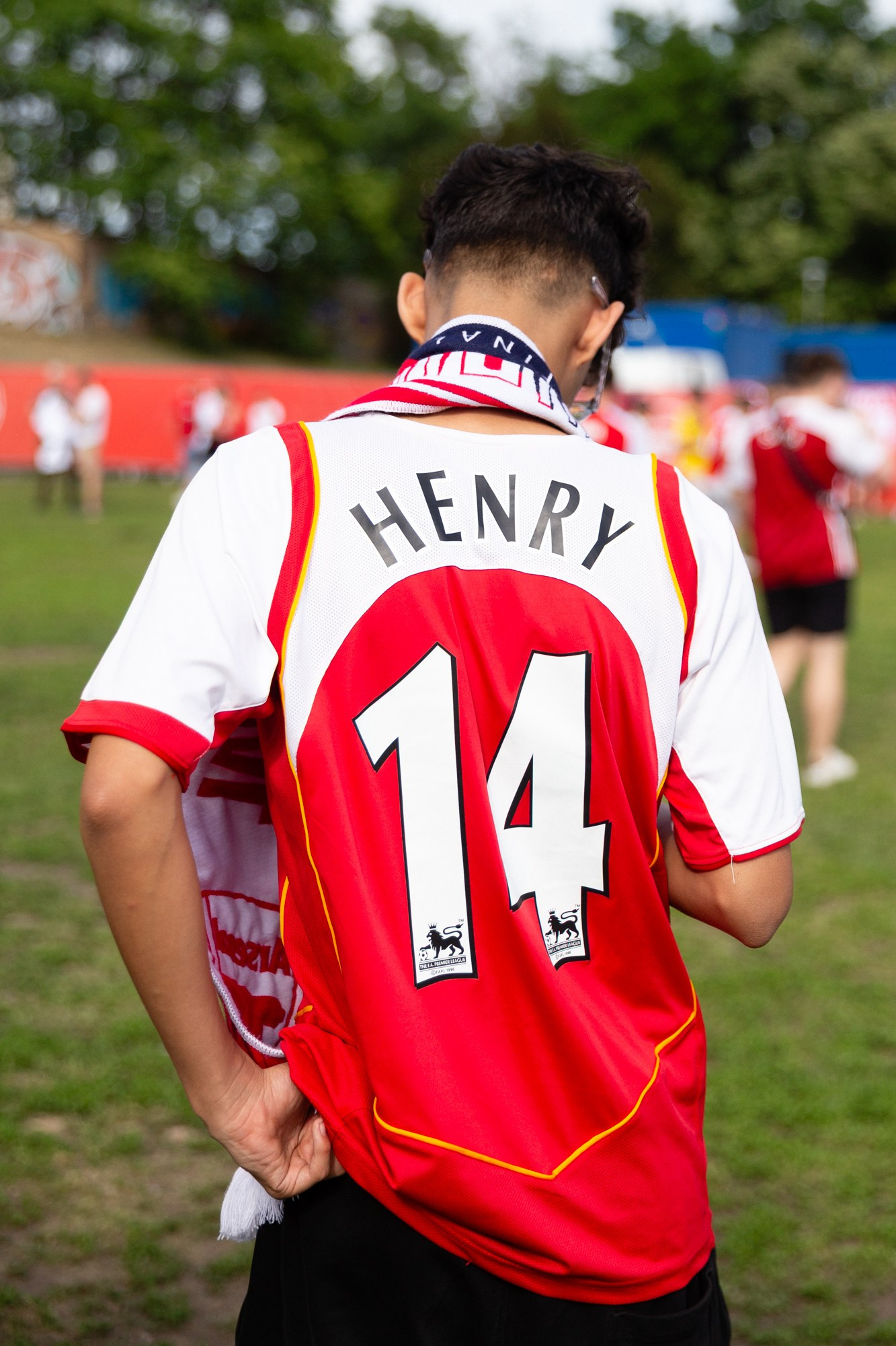 UEFA Champions League Final. Arsenal vs PSG. Budapest 2026. Arsenal Fan Zone. Photographer in Budapest — Yura Knyazev