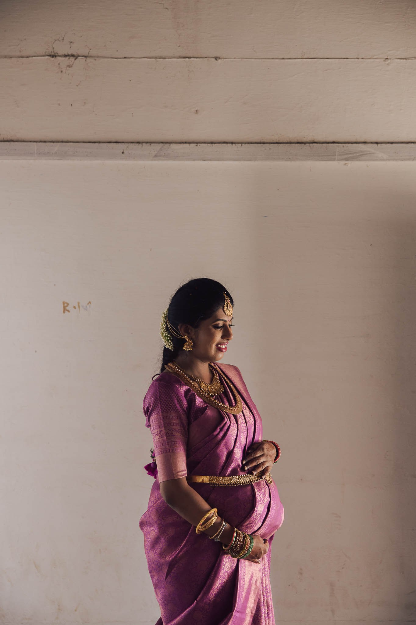 Traditional maternity portraits | Erode, India