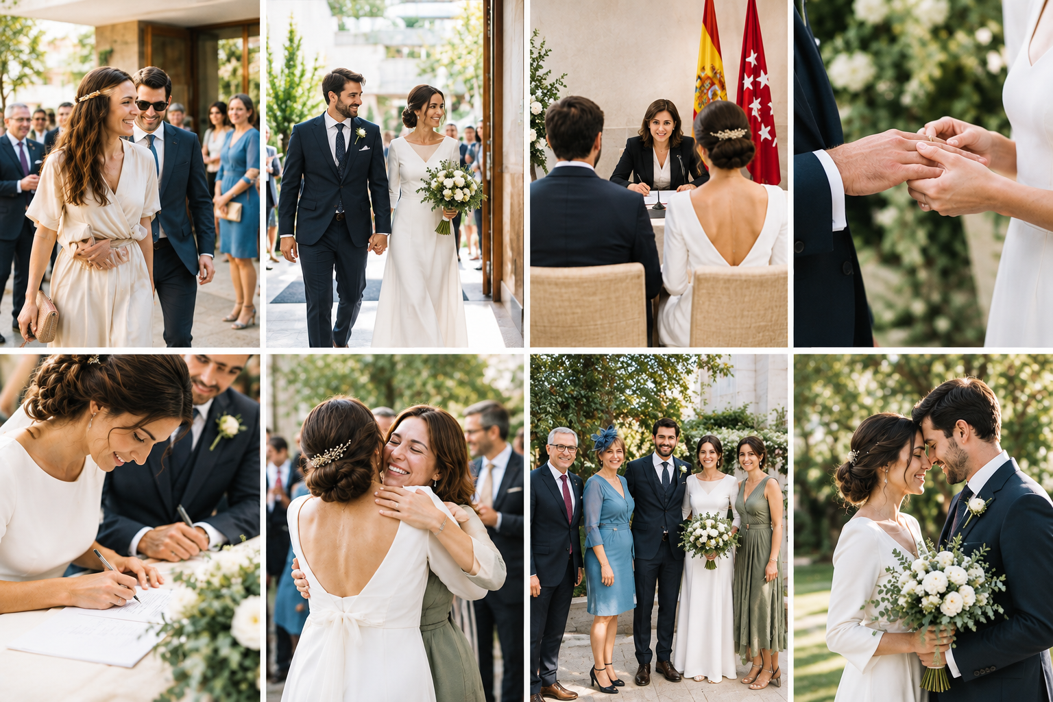 Boda Civil en Torrejón de Ardoz y Madrid | Fotógrafo de Bodas Civiles | Rainbox