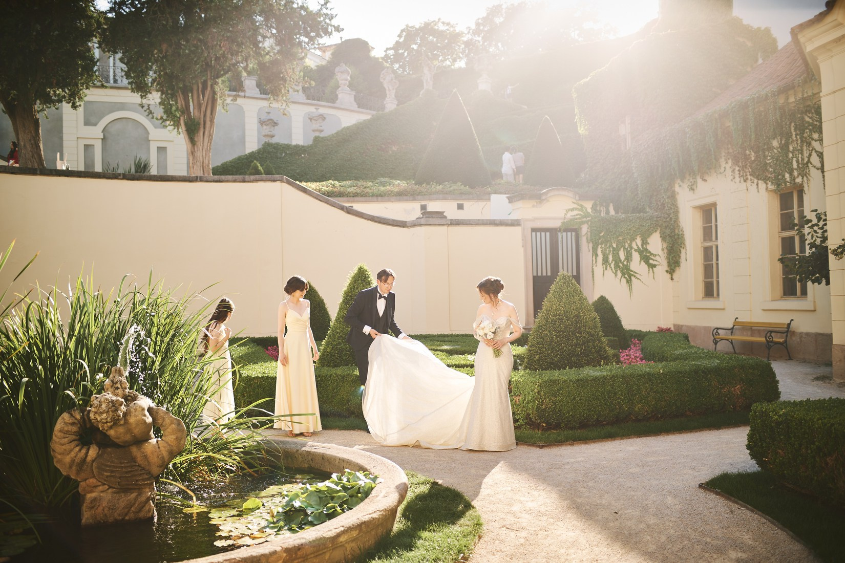 Ina & Vladimir’s 25th Anniversary Vow Renewal, Vrtba Garden