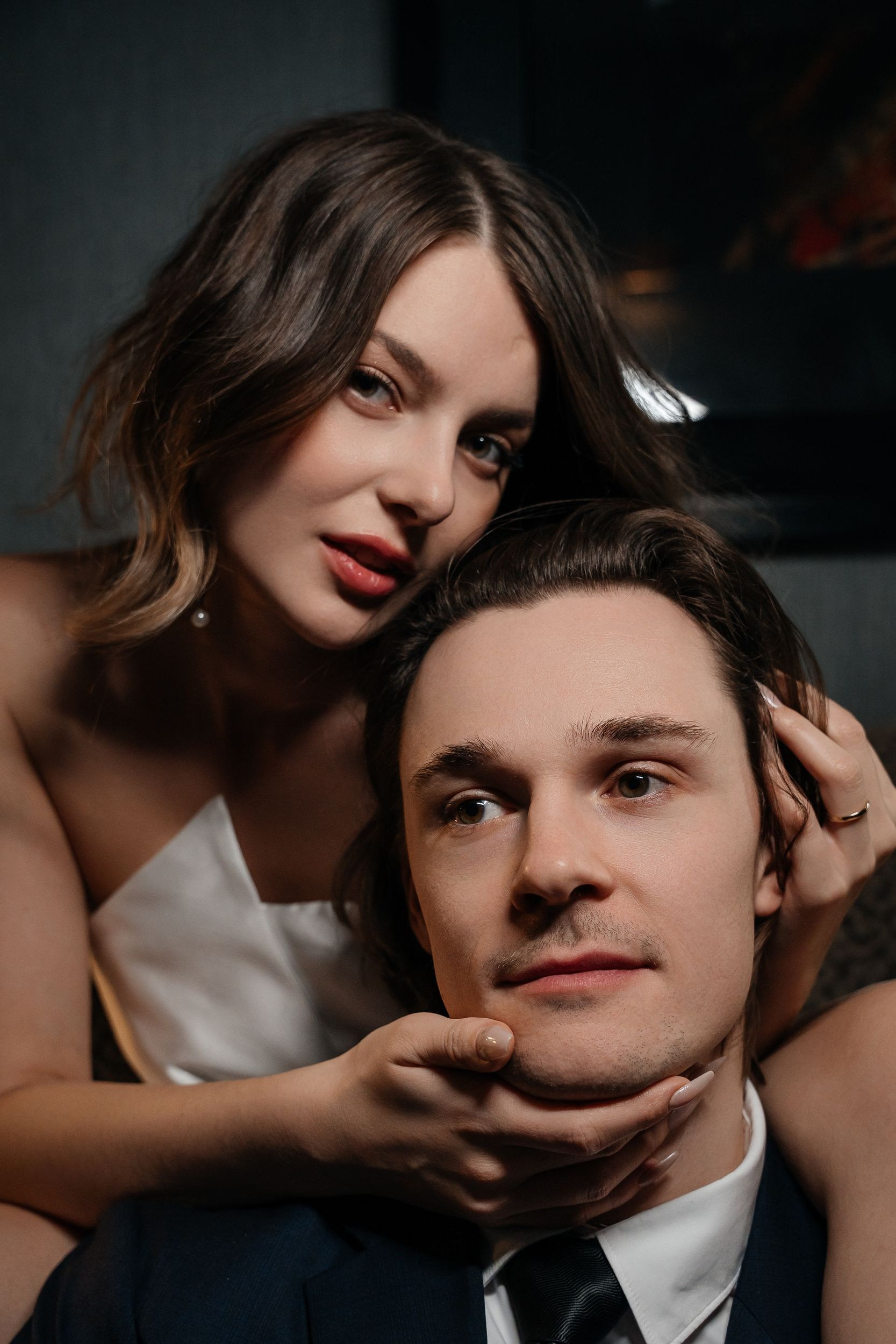 Getting Ready Together Before the Wedding Day. Wedding photographer & videographer Frankfurt | Denis Mirosnik