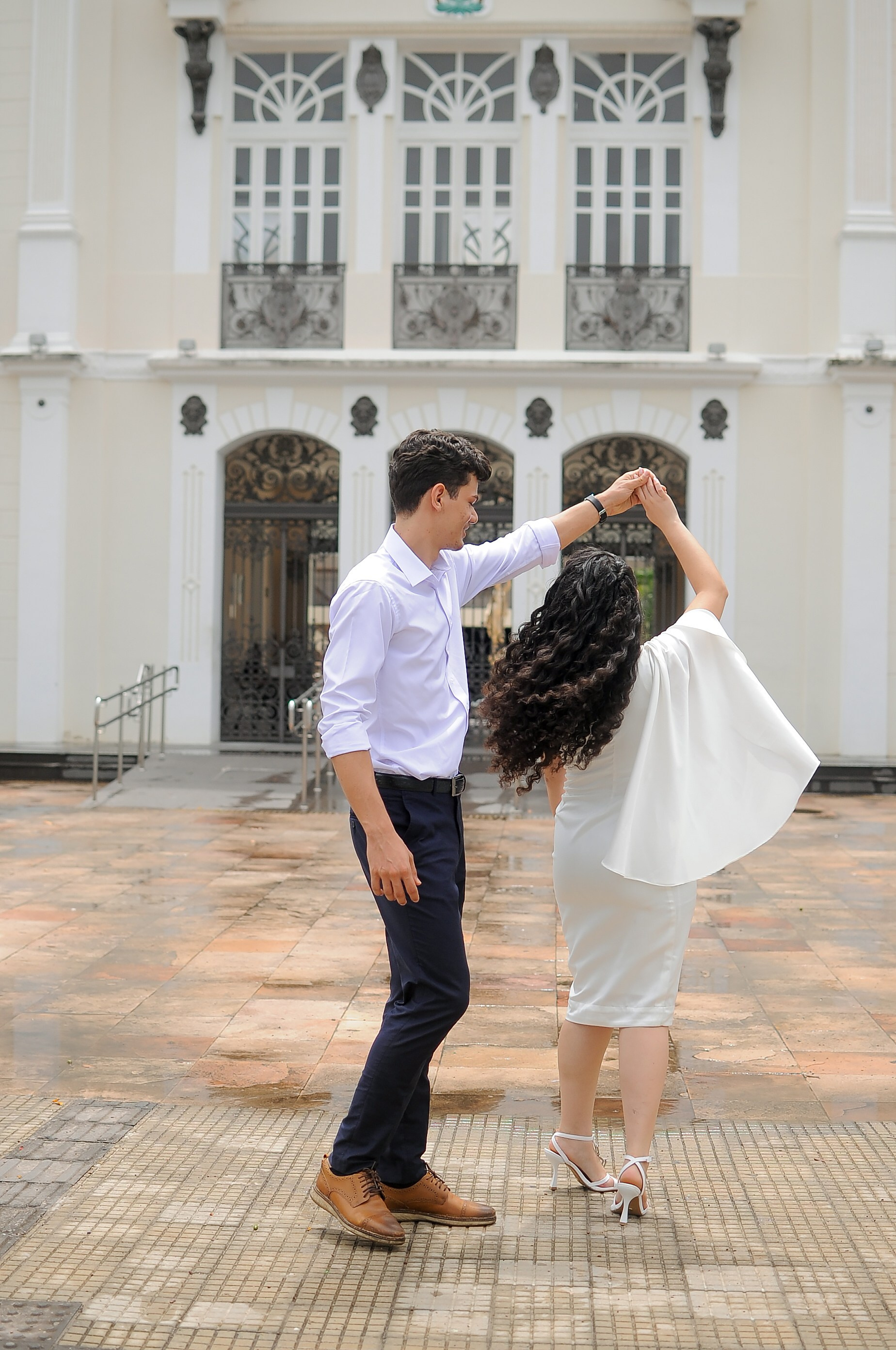 Ensaio Sulamita e João | Teatro Alberto Maranhão. Haziel Ribeiro Fotógrafo de Casamentos em Natal RN