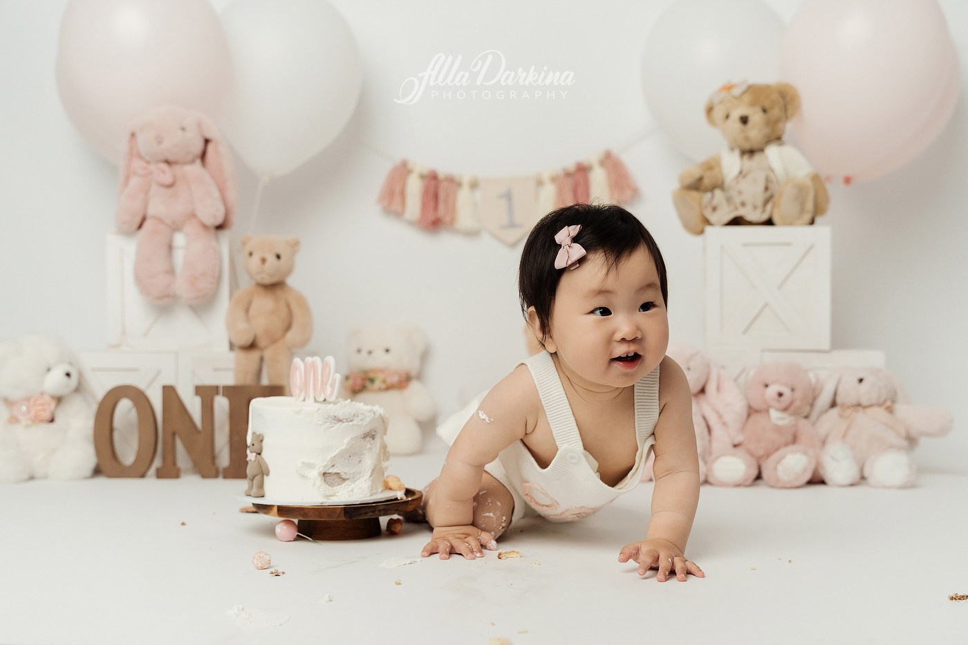 Cake smash session. Newborn and family photographer. Hills District. Sydney